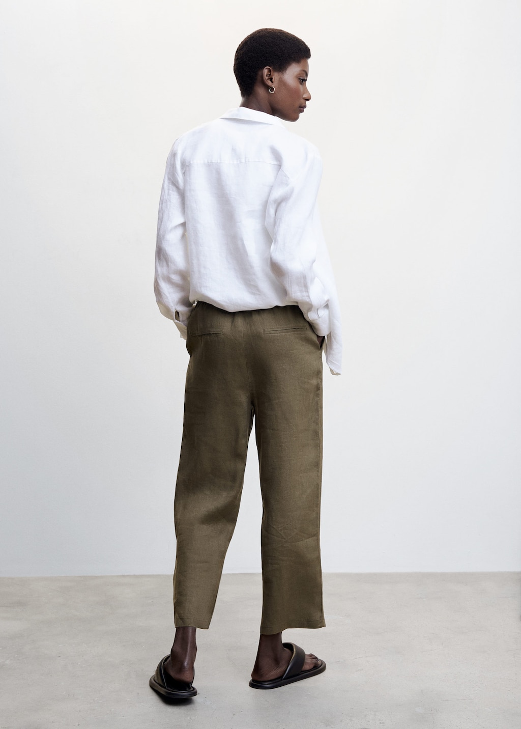 Pantalon 100 lin