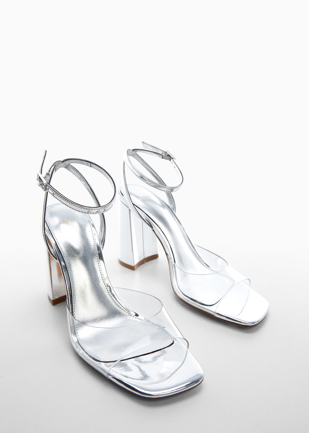 Mango clear heels cheap