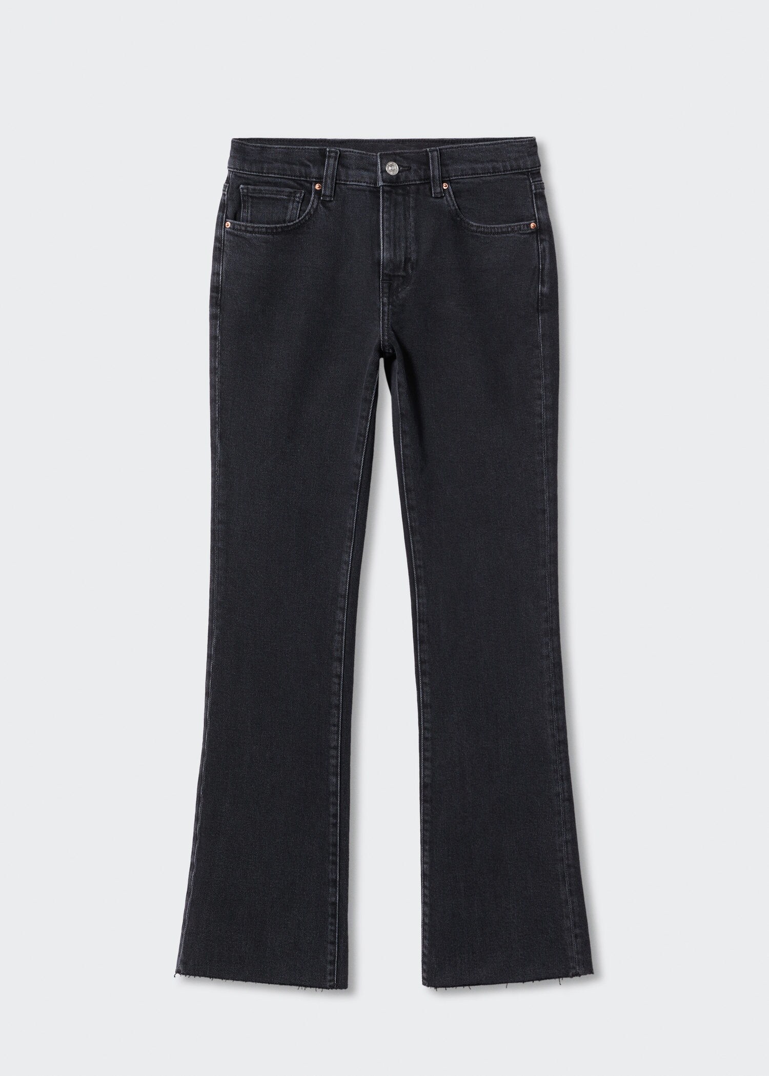 Low-rise flared jeans | MANGO
