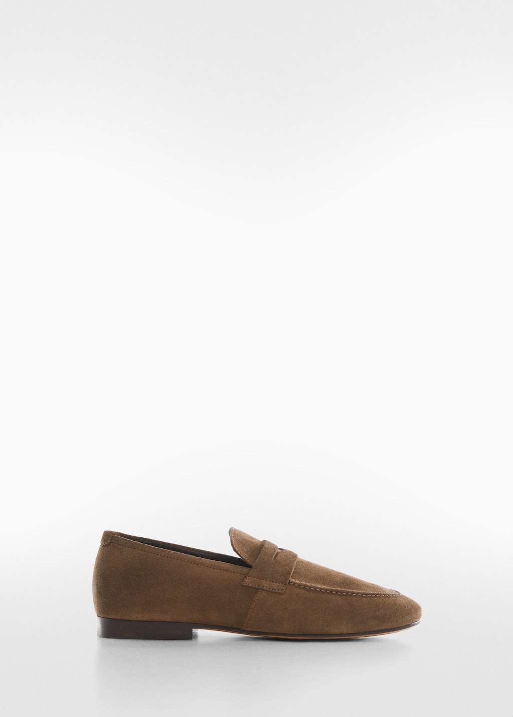 Mango leather sale moccasin