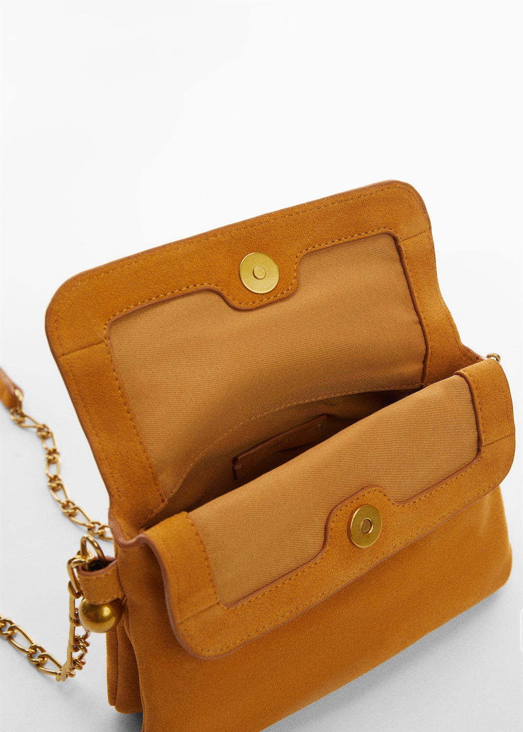 Mango suede online bag