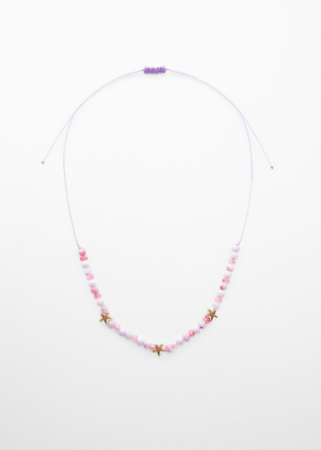 Star beaded necklace MANGO