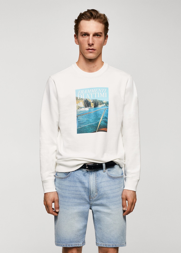 Printed sweatshirt