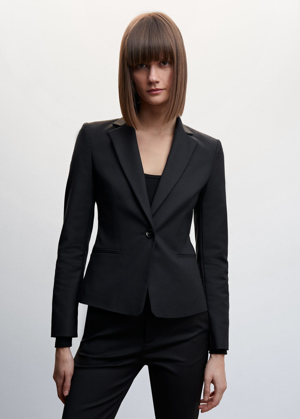 Mango structured store suit blazer