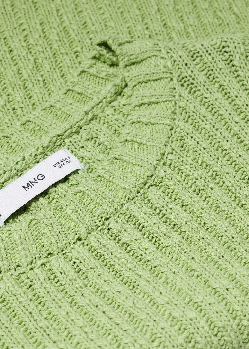 Mango chunky cheap knit sweater