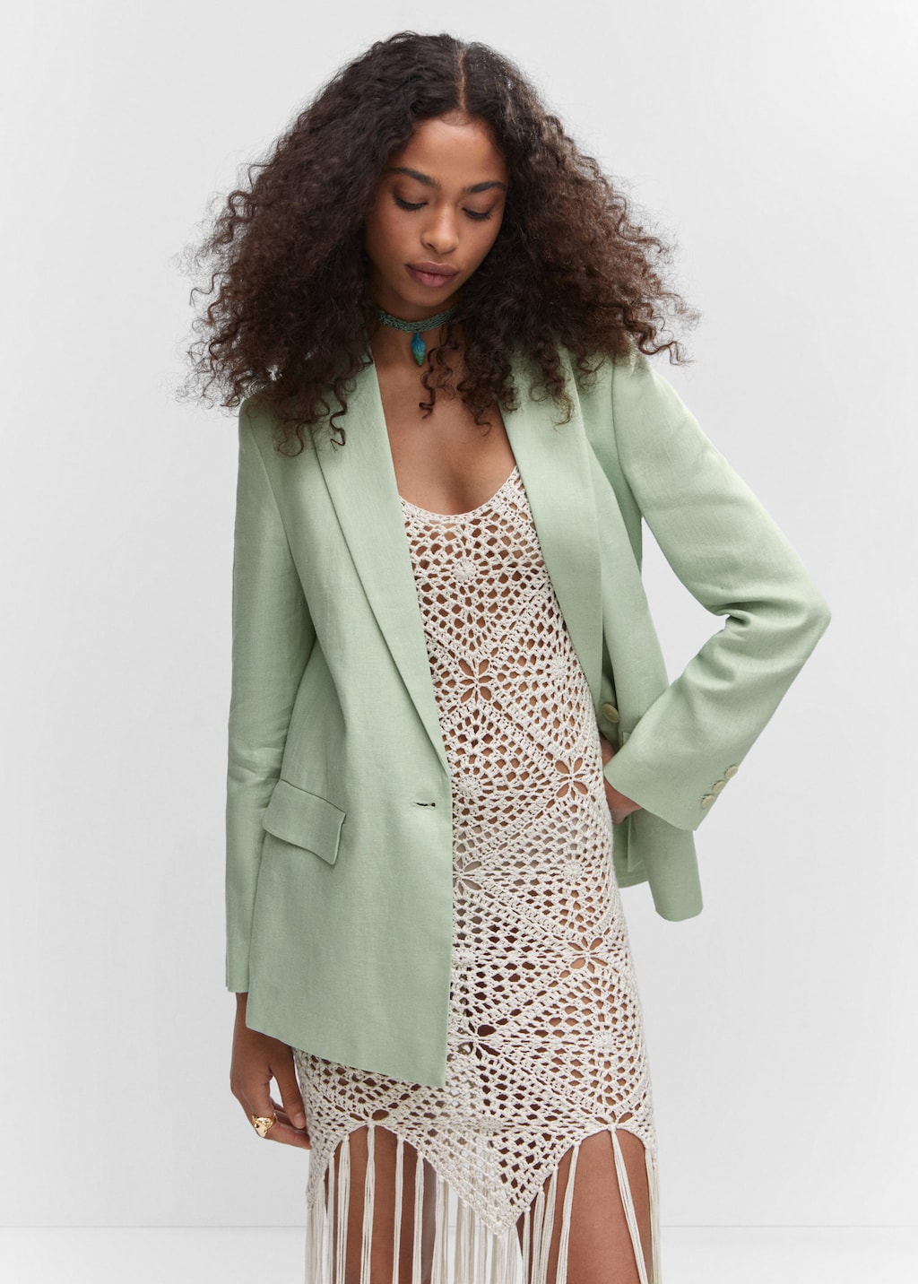 Linen oversized jacket Linen oversized jacket