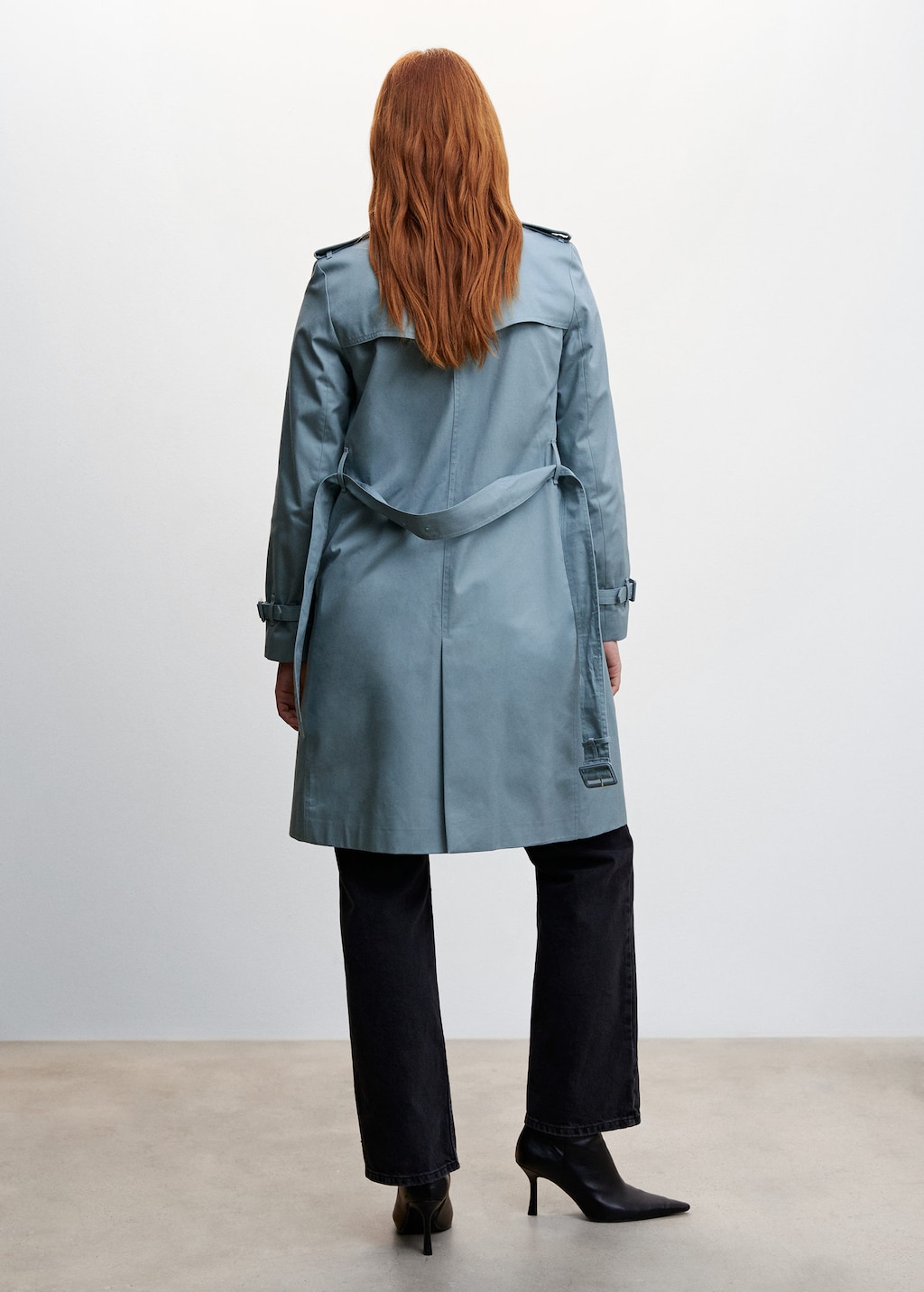 Classic trench coat with belt MANGO
