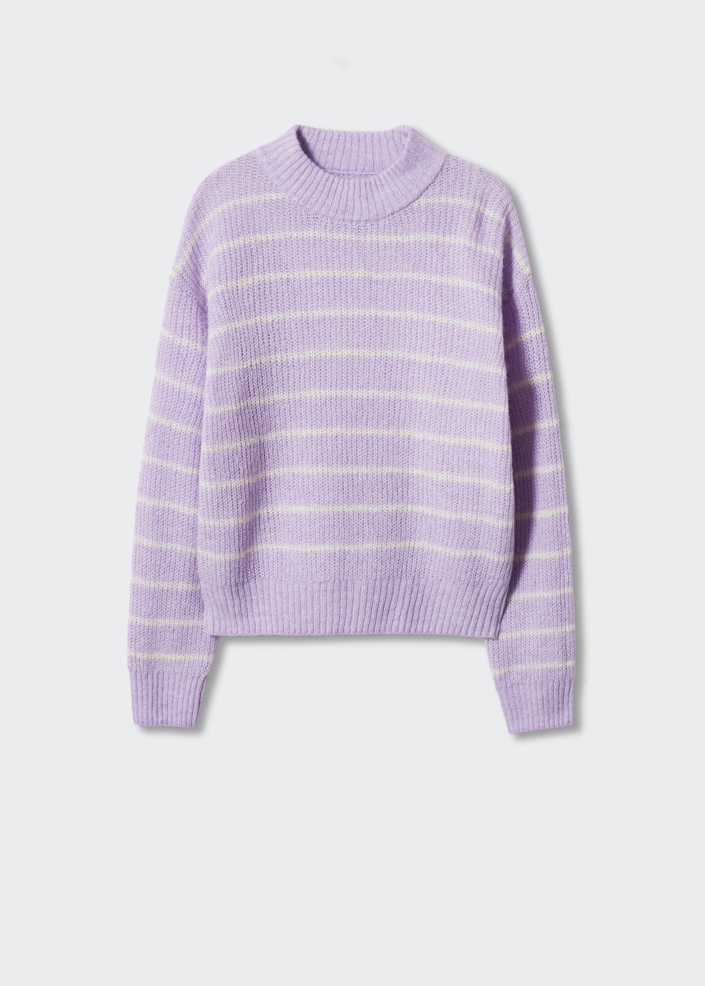 Light purple knit sweater top