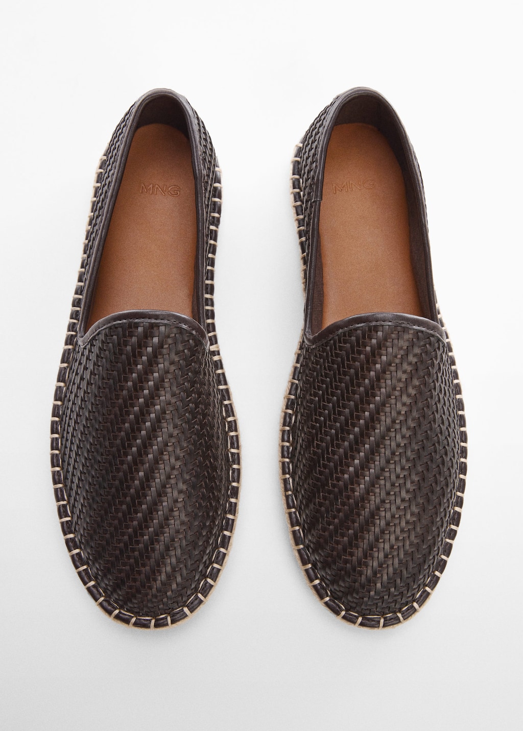Braided jute espadrilles