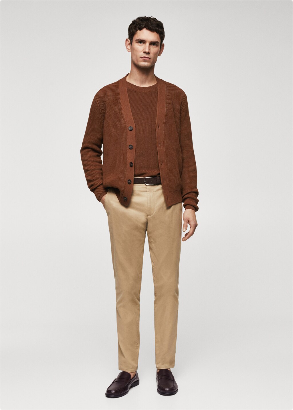Leather Penny Loafers main image 1