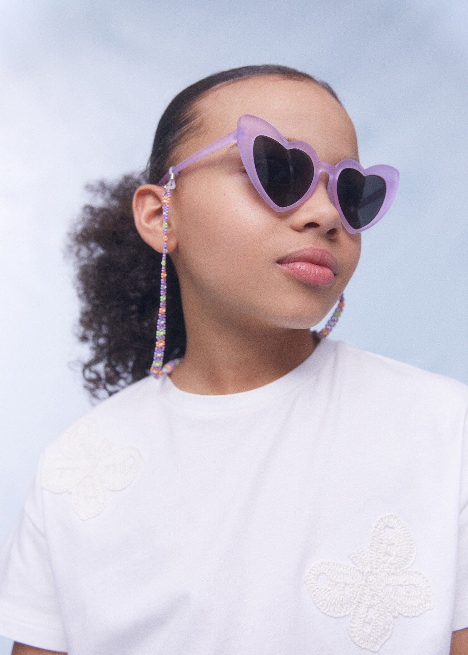 Lunettes de soleil cat-eye - Plan général