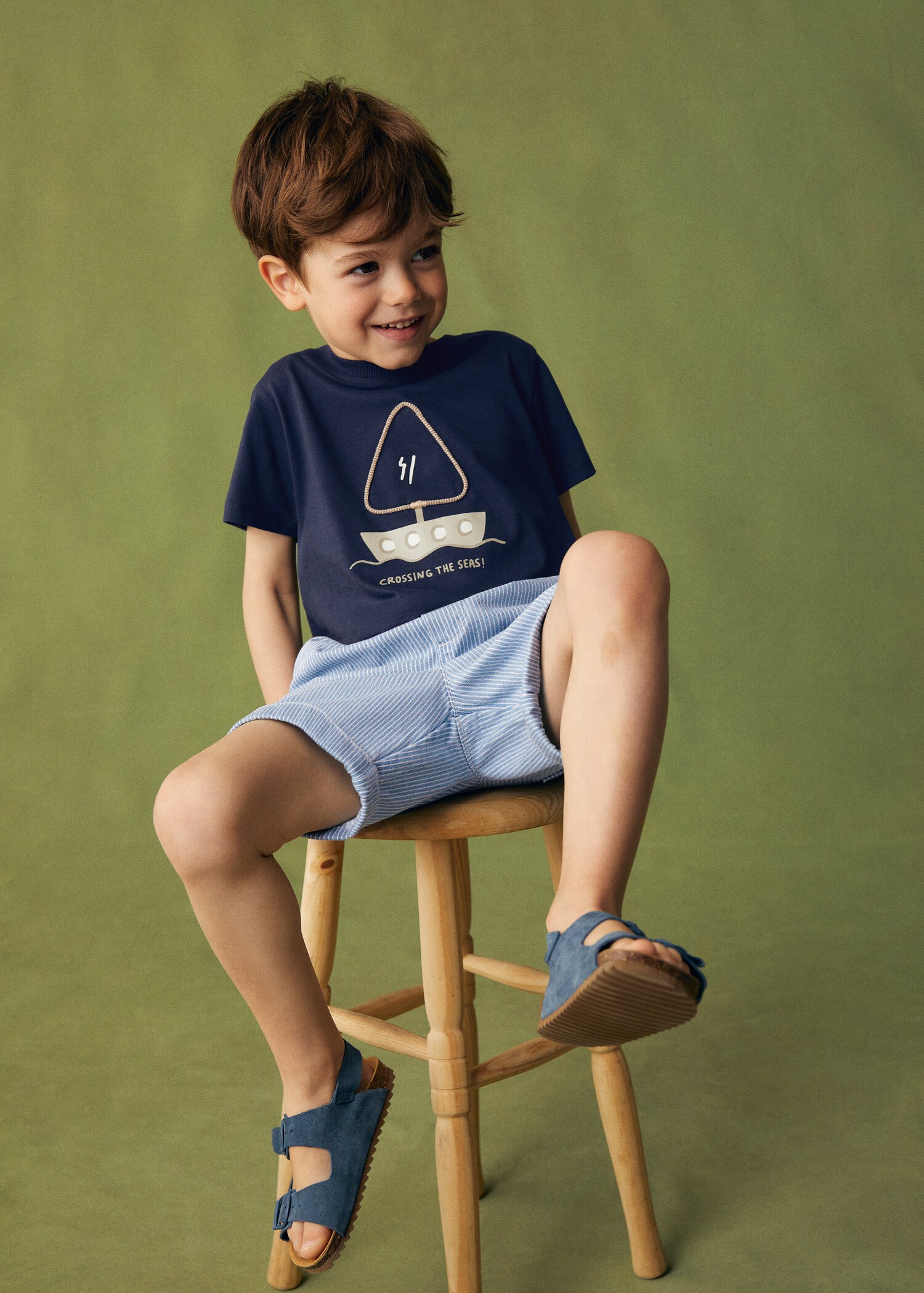 Camiseta algodón dibujo - Plano general