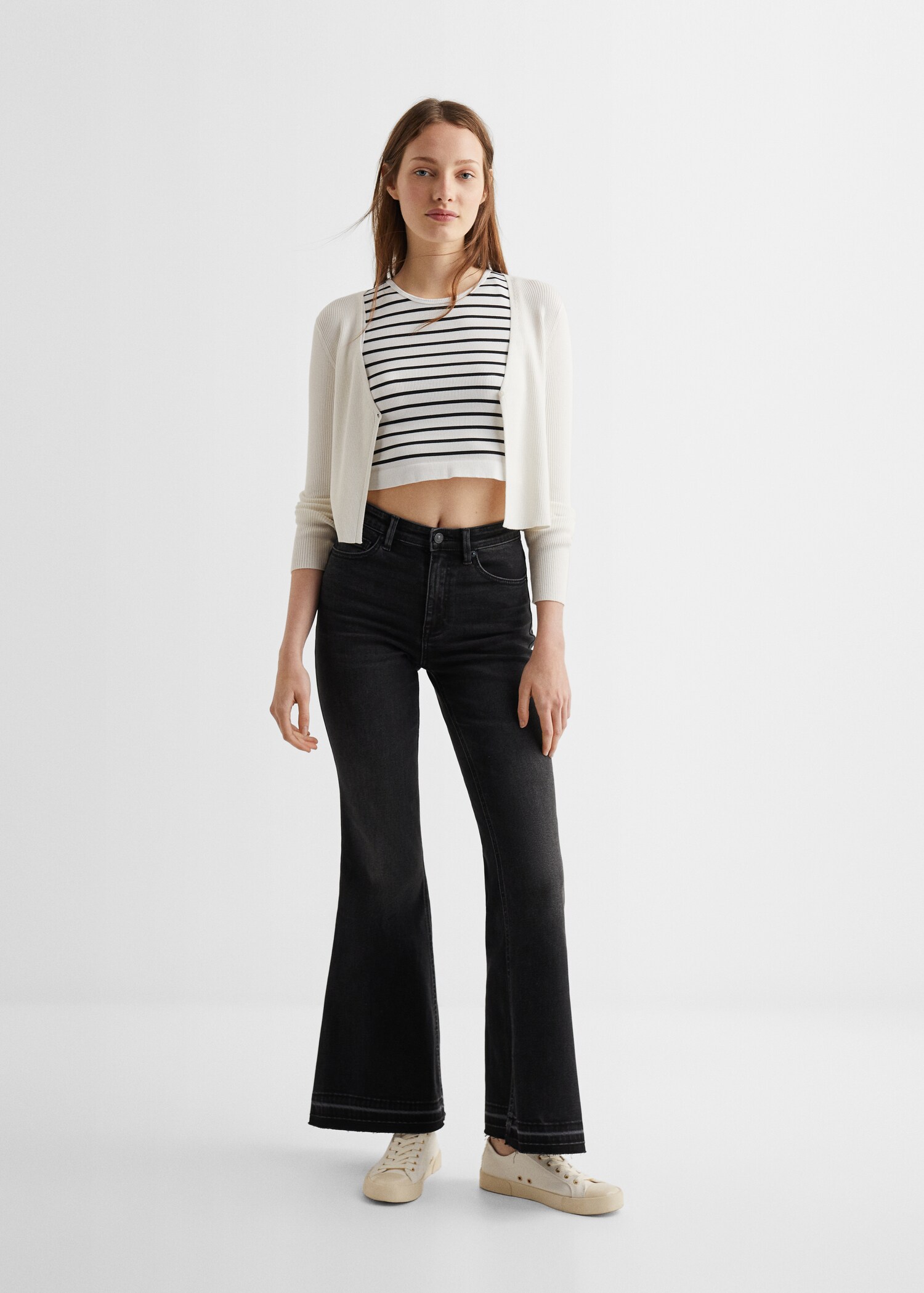 Striped crop top - General plane