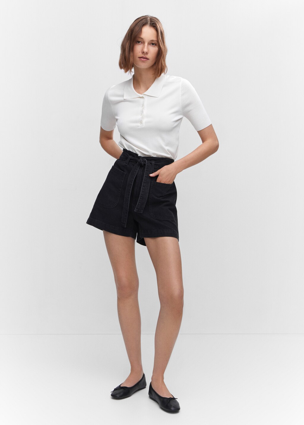 韓国発!【JUSTYOUNG】UL Bermuda Ballon Pintuck Denim Shorts Alyweatry Y2k Loose Denim Bermuda Shorts for Women Low Rise