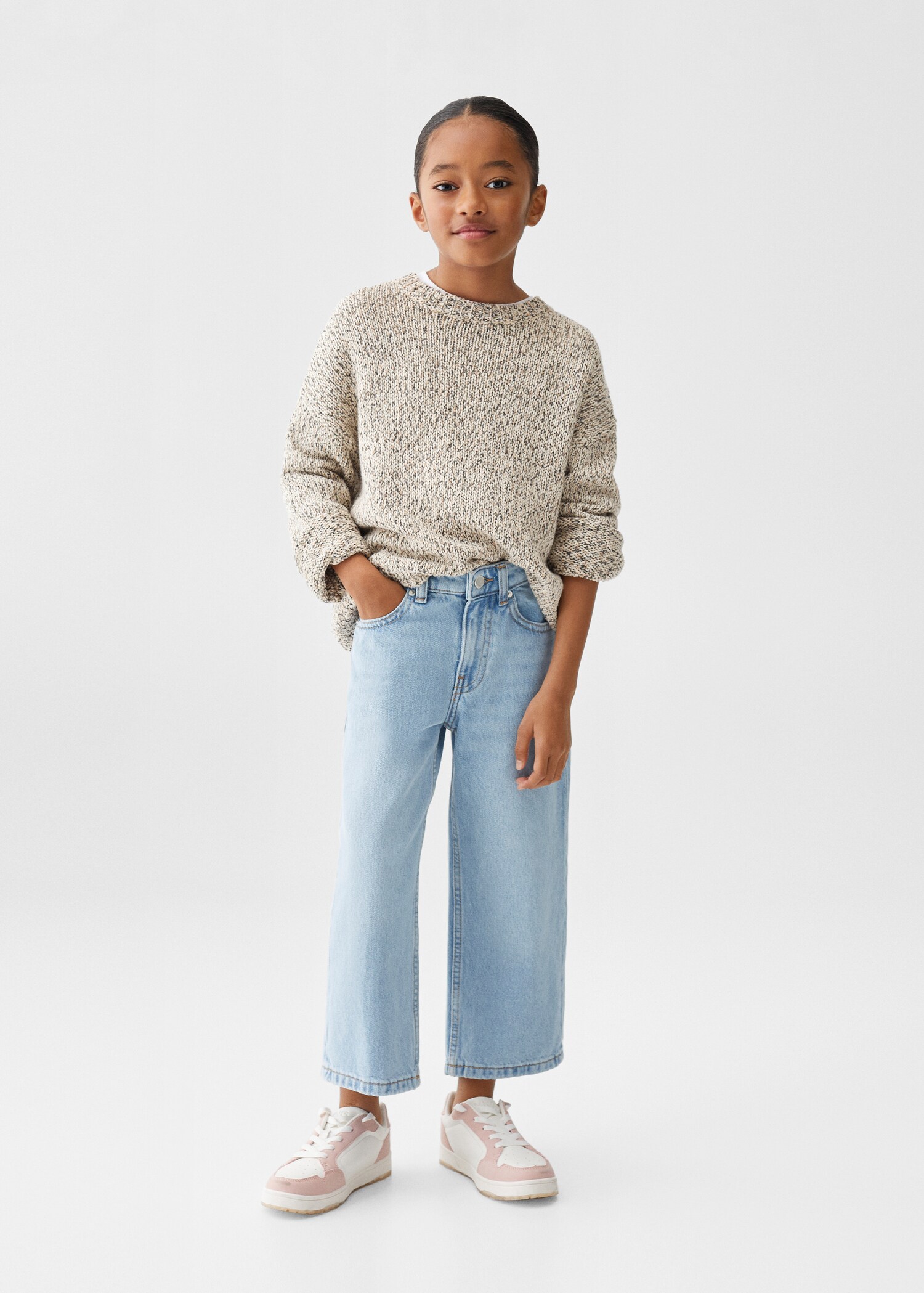 Jupe-culotte jean - Plan général