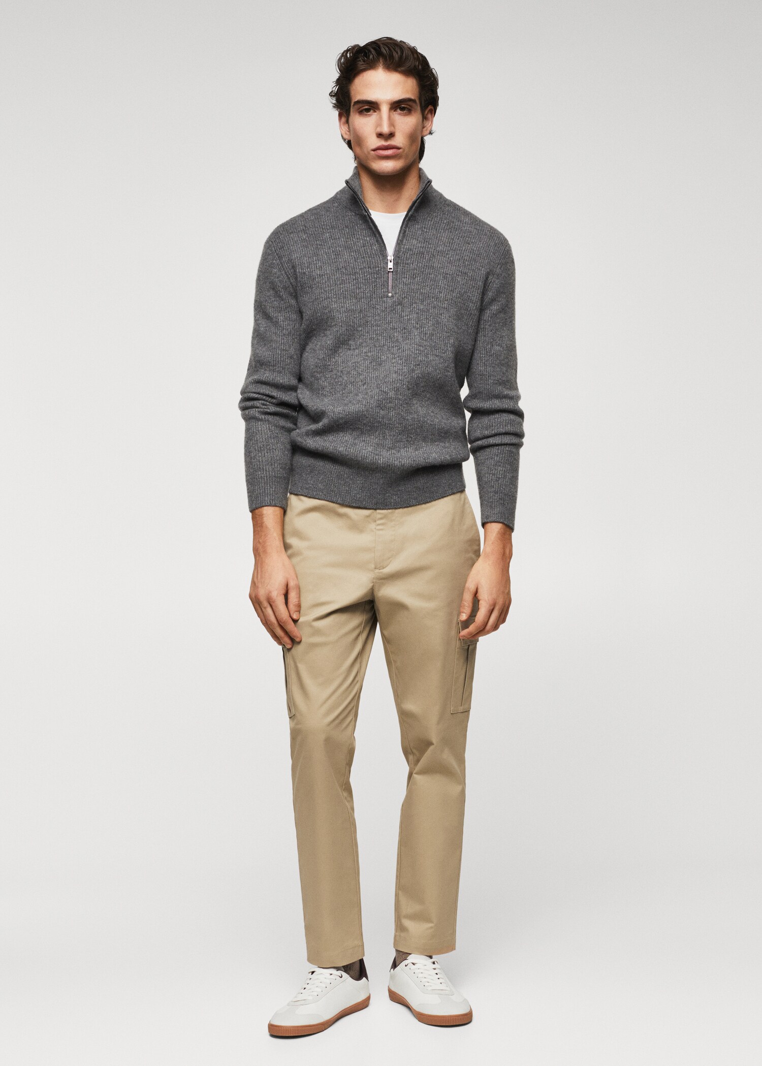 Pantalon cargo coton - Plan général