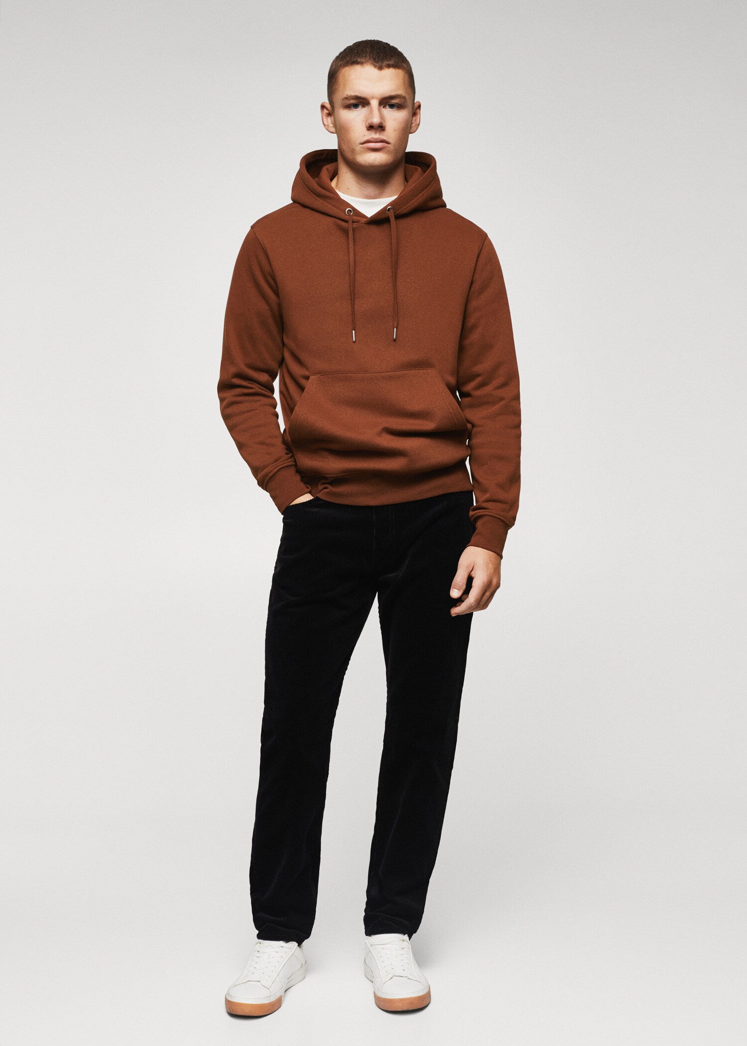 Sudadera algodón capucha - Plano general
