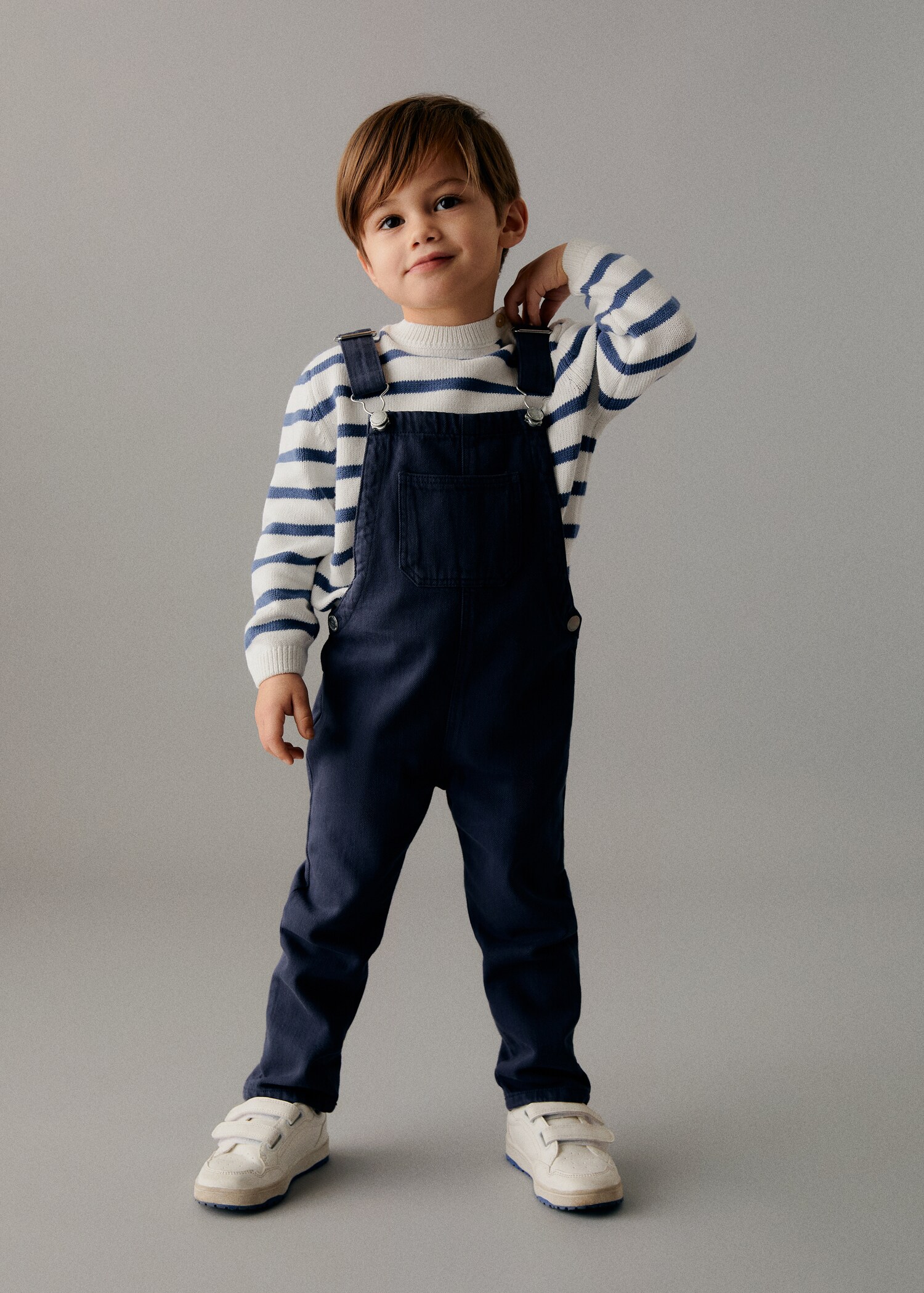 Peto denim botones - Plano general