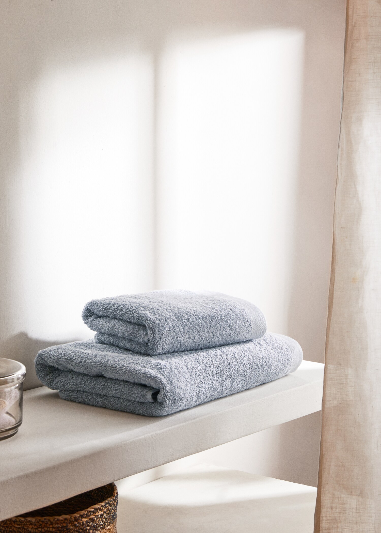 100% cotton hand towel 50X90cm - General plane