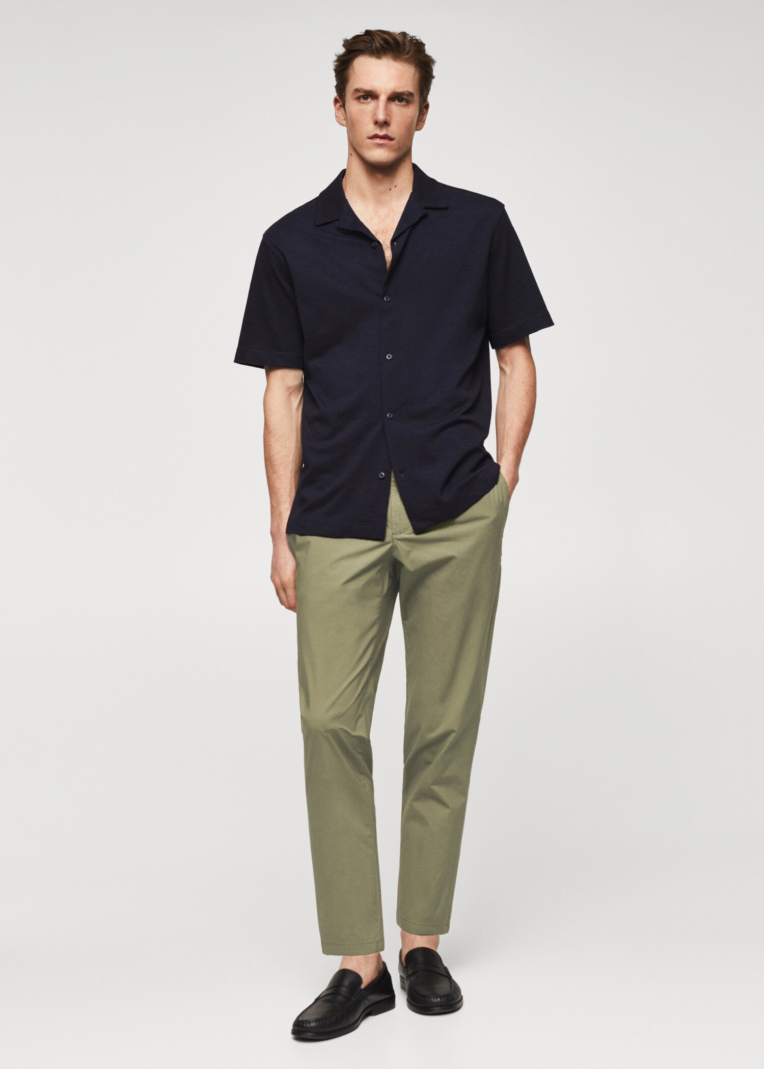 Pantalon slim fit coton - Plan général