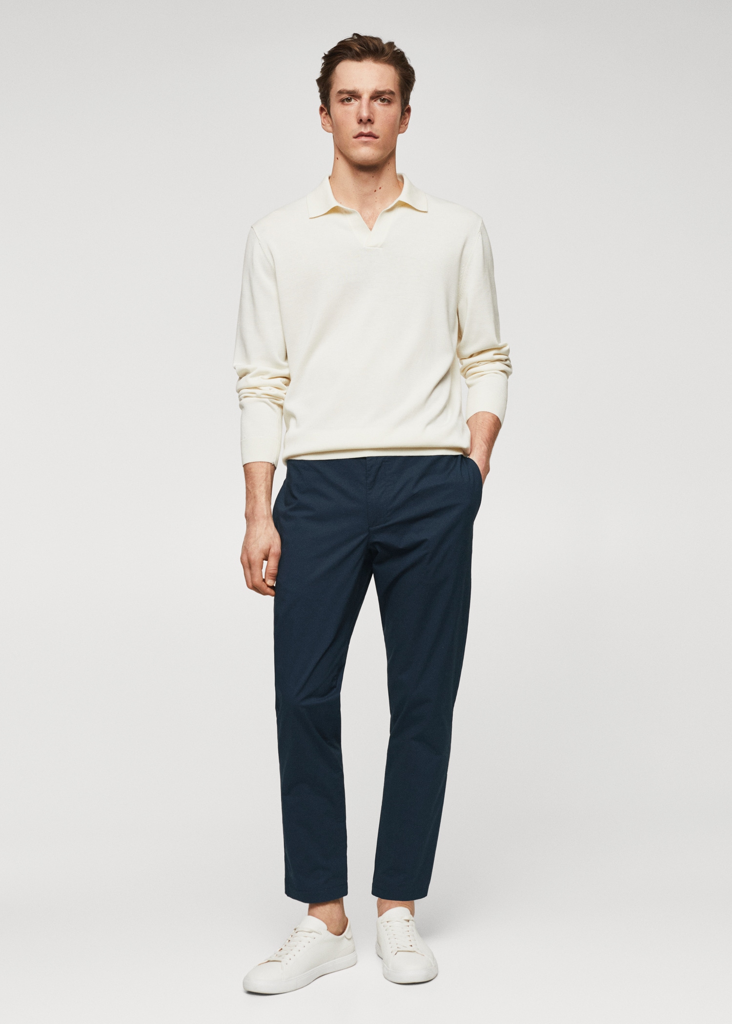 Pantalon slim fit coton - Plan général