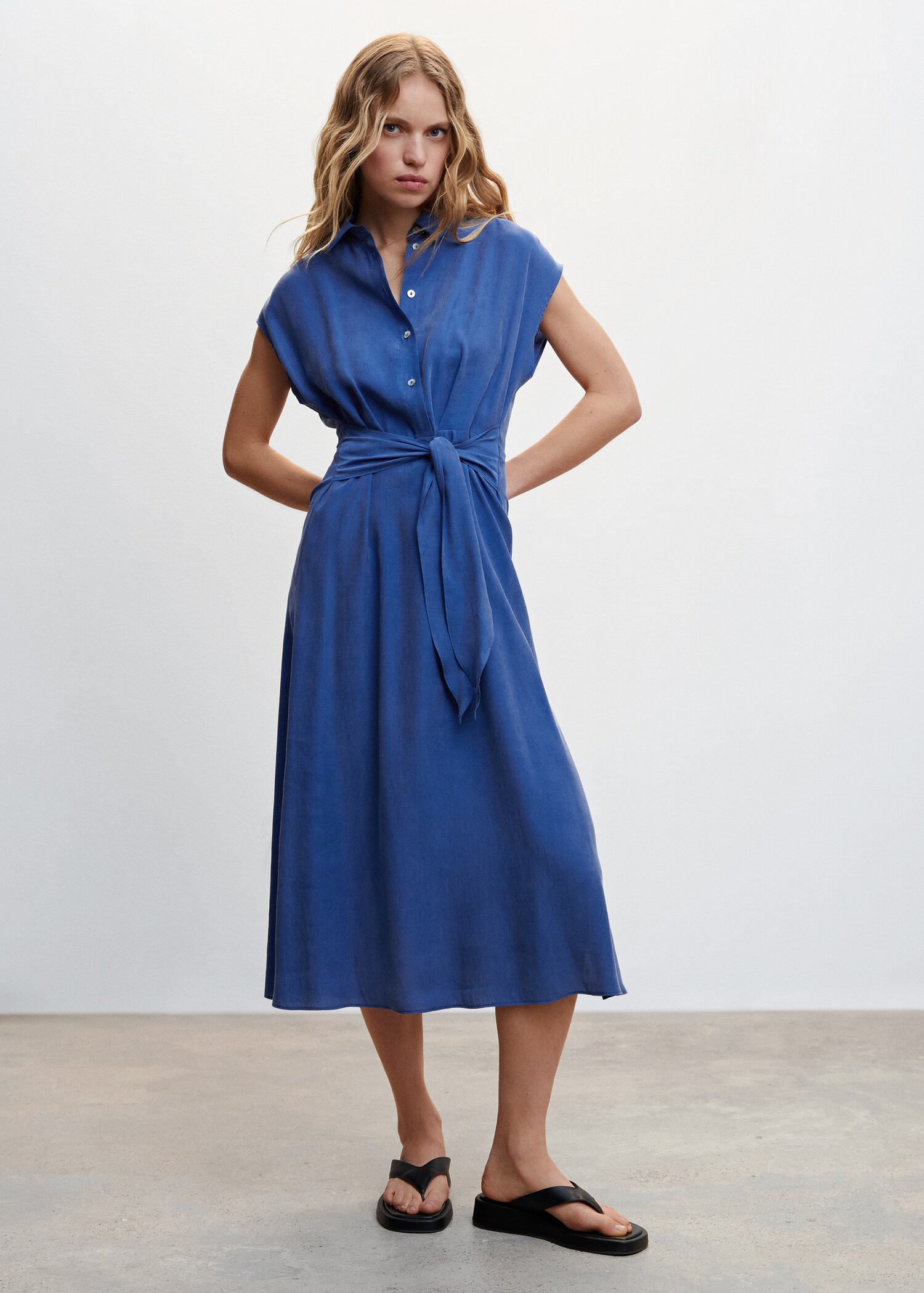 Bow shirt dress - General plane