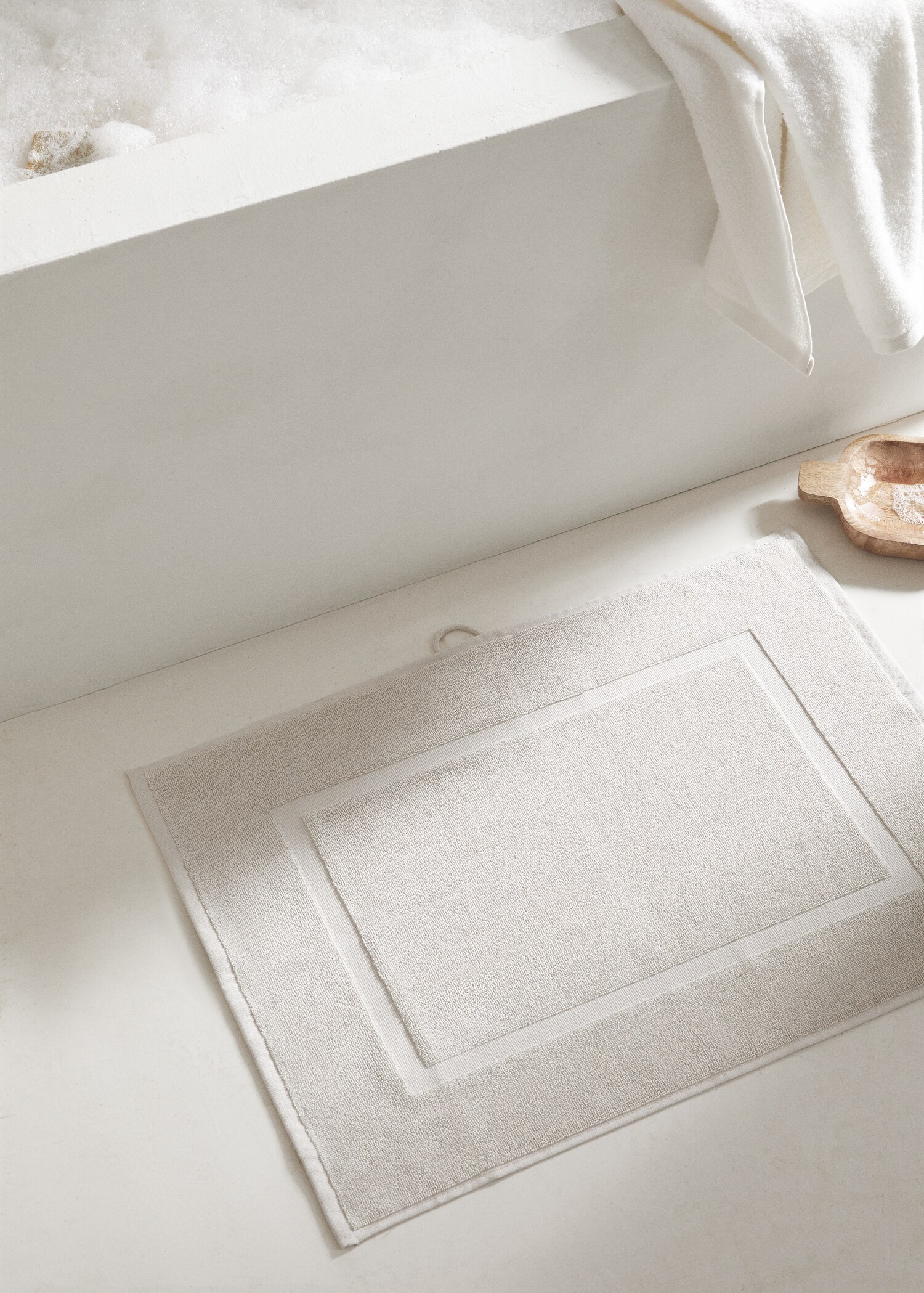 Tapis de bain 100 % coton - Plan général