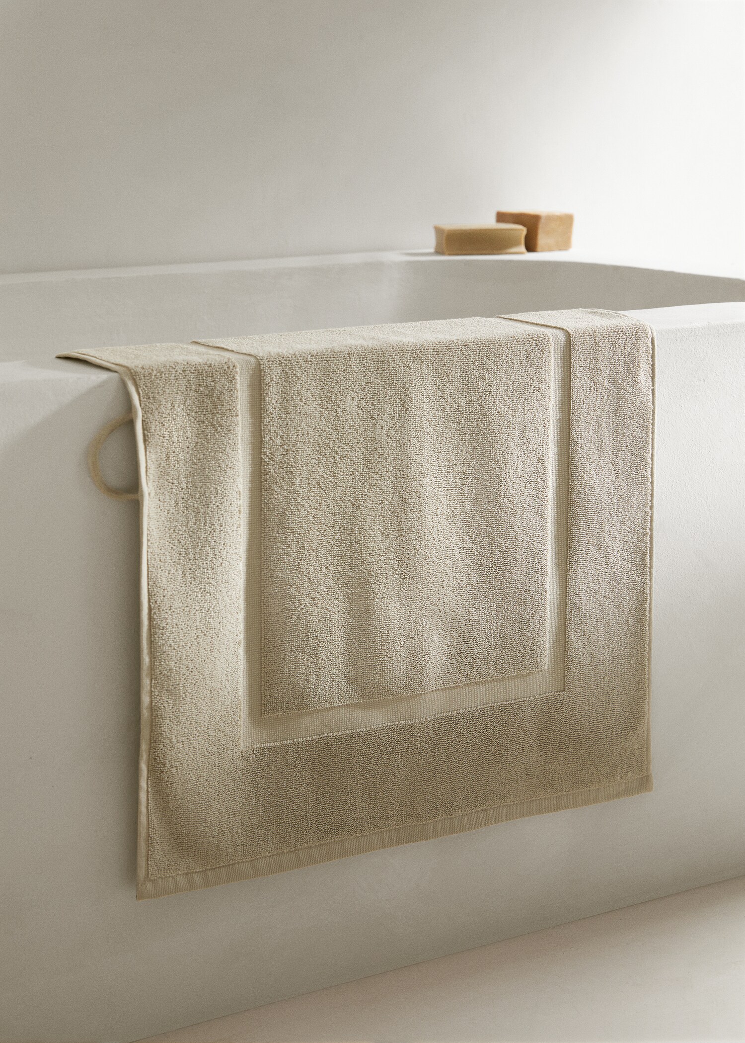 Tapis de bain 100 % coton - Plan général
