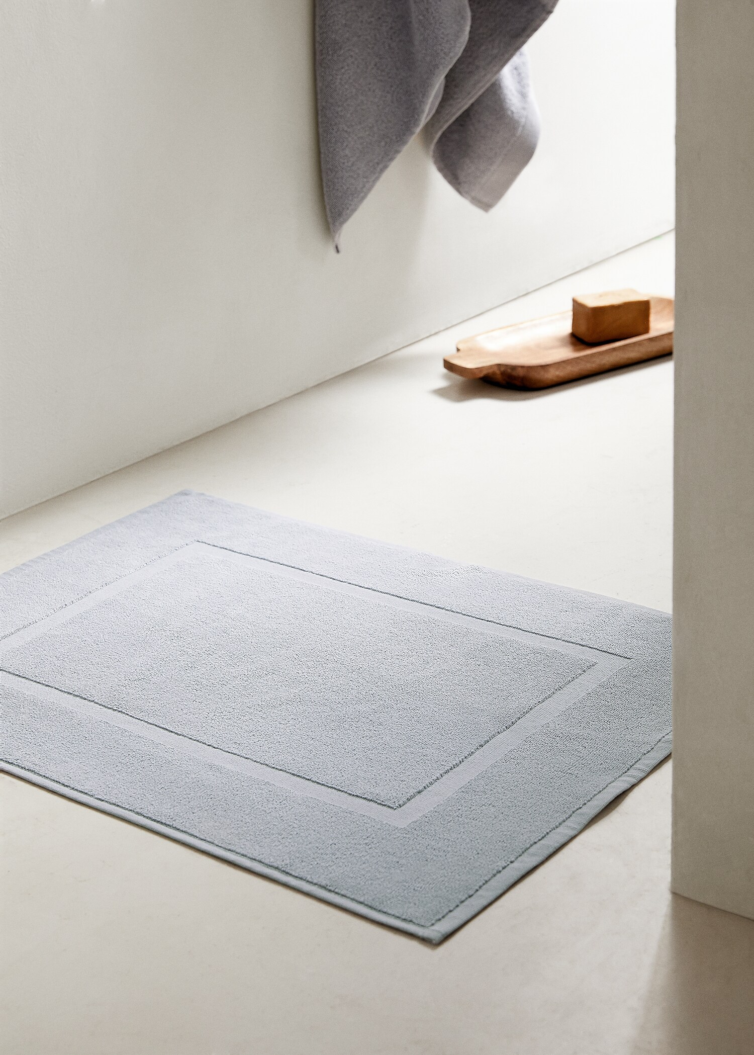 Tapis de bain 100 % coton - Plan général