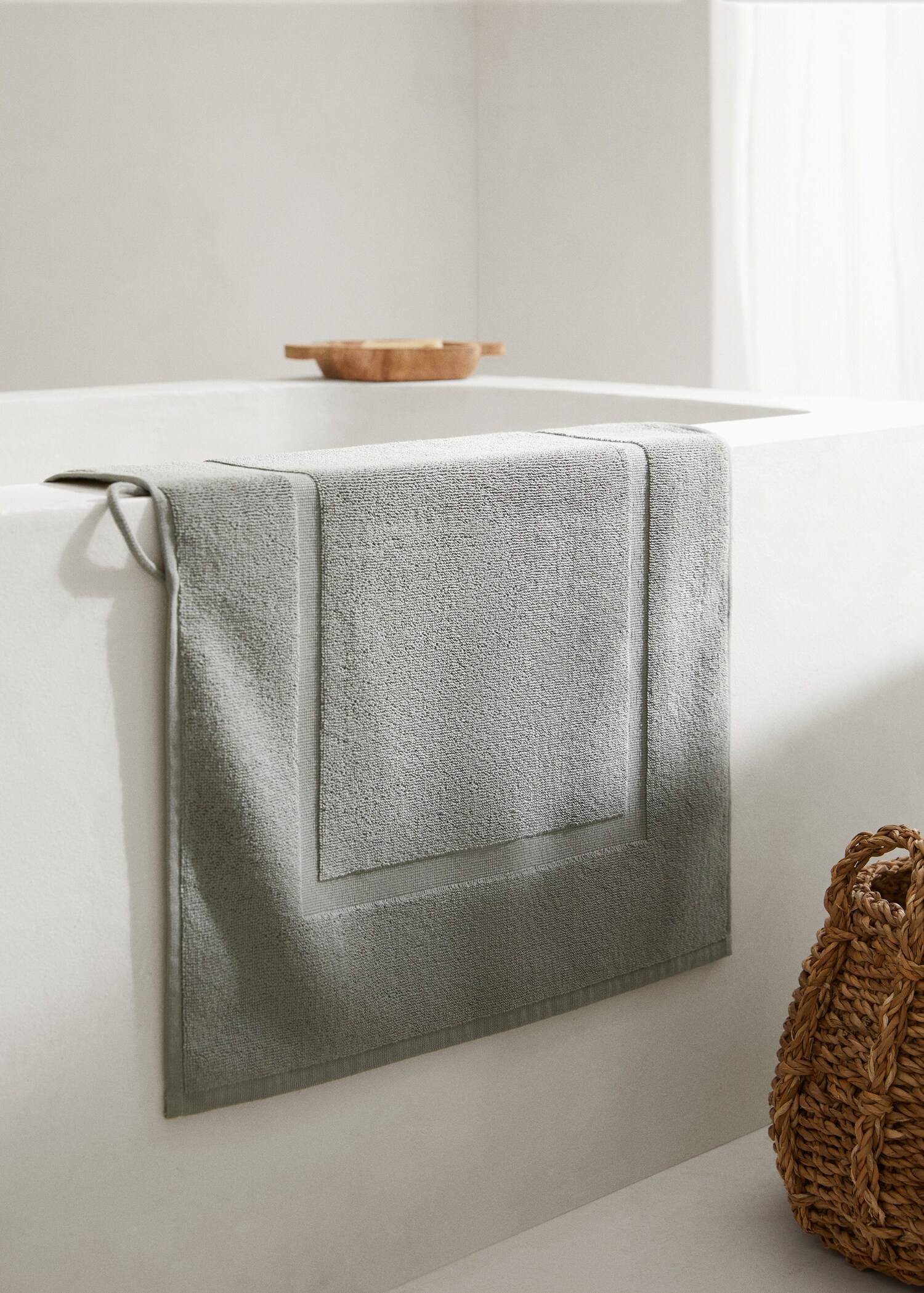 Tapis de bain 100 % coton - Plan général