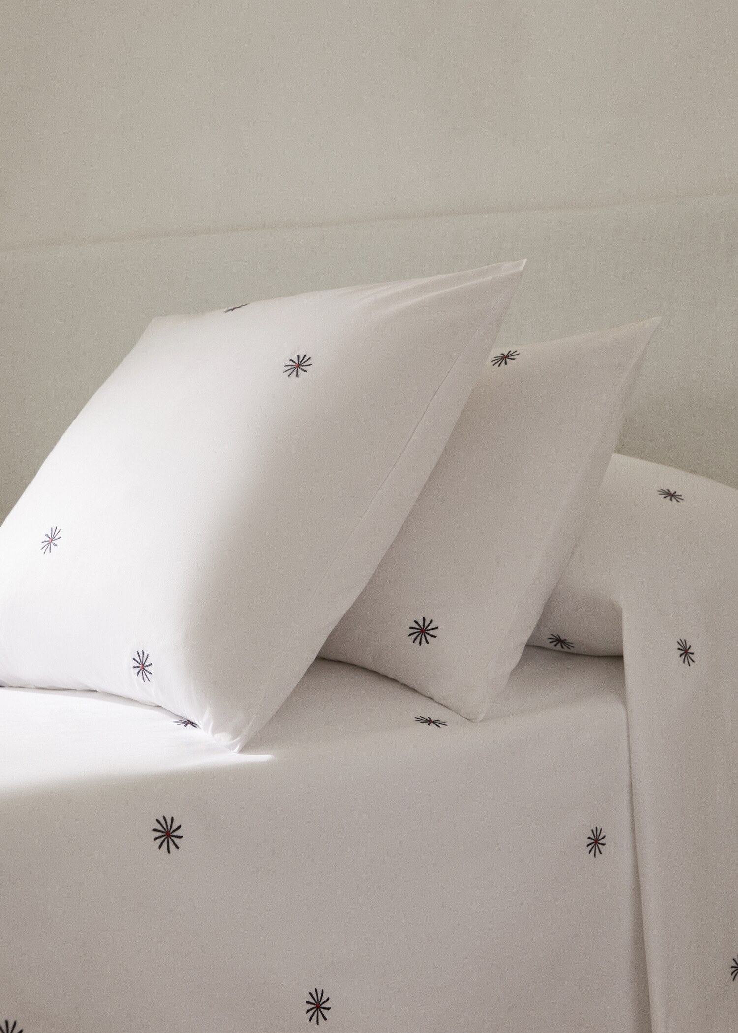 Housse de coussin broderies 60x60 cm (Lot de 2) - Plan général