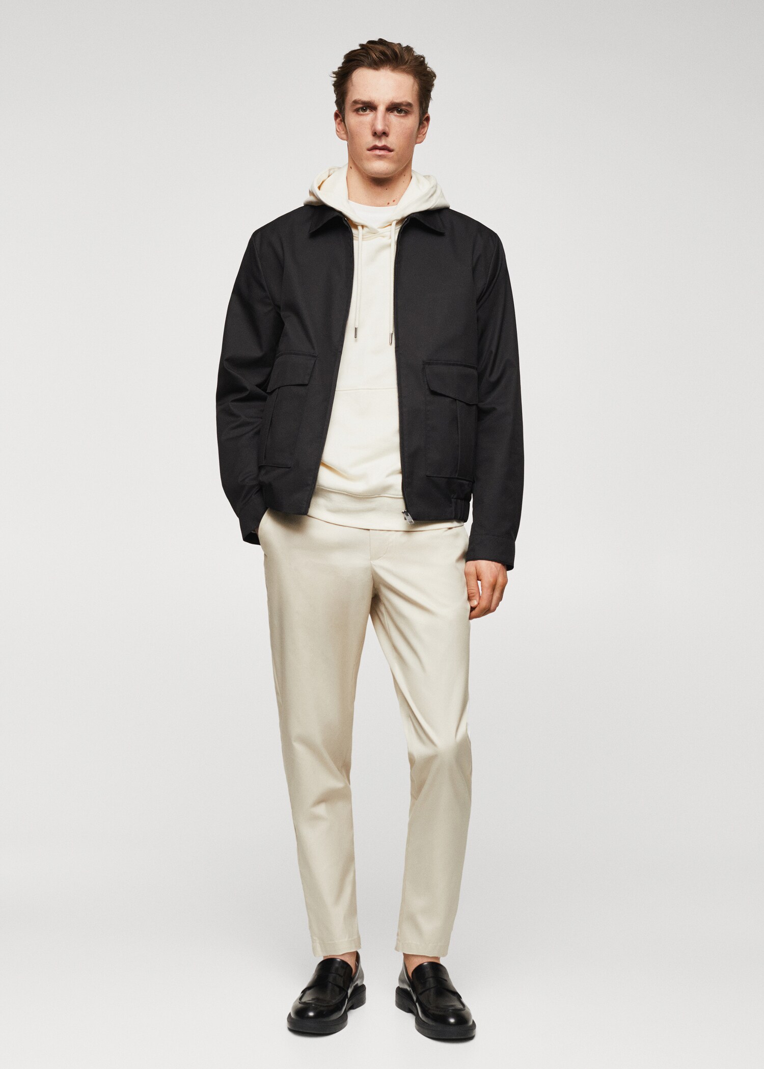 Celana panjang katun slim fit - Tampilan Umum