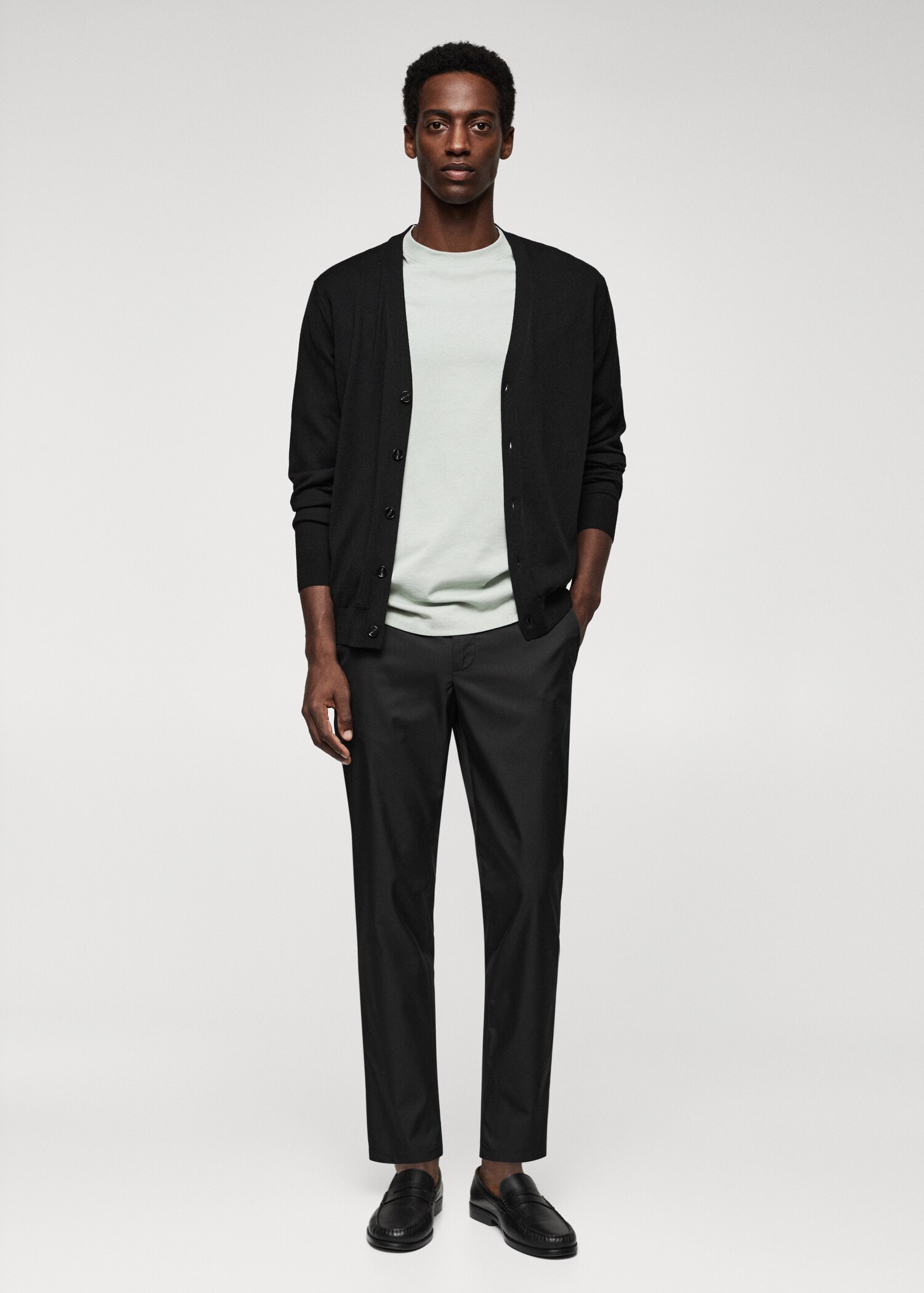 Celana panjang katun slim fit - Tampilan Umum