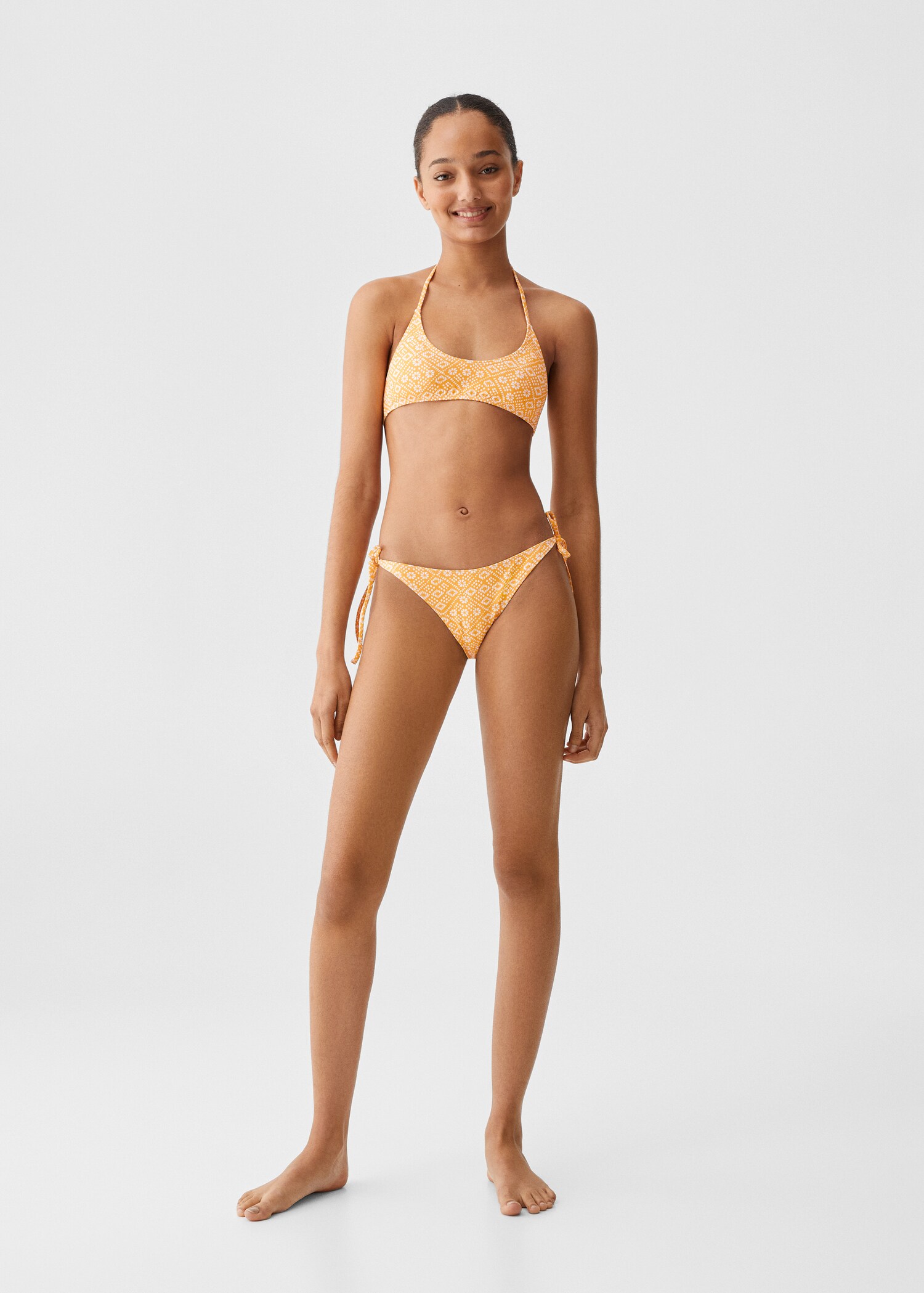 Floral print bikini - General plane