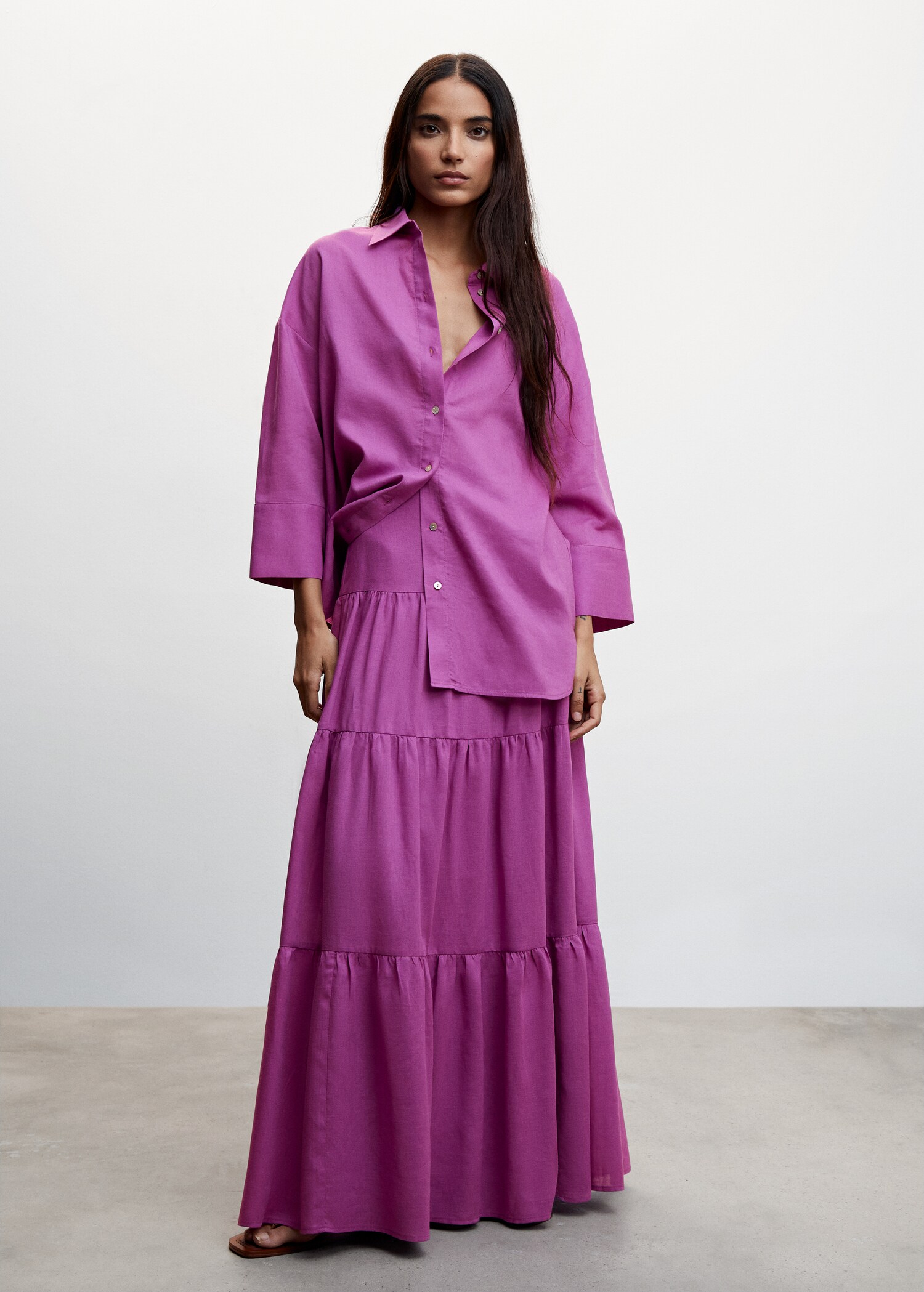 Oversized shirt - Tampilan Umum