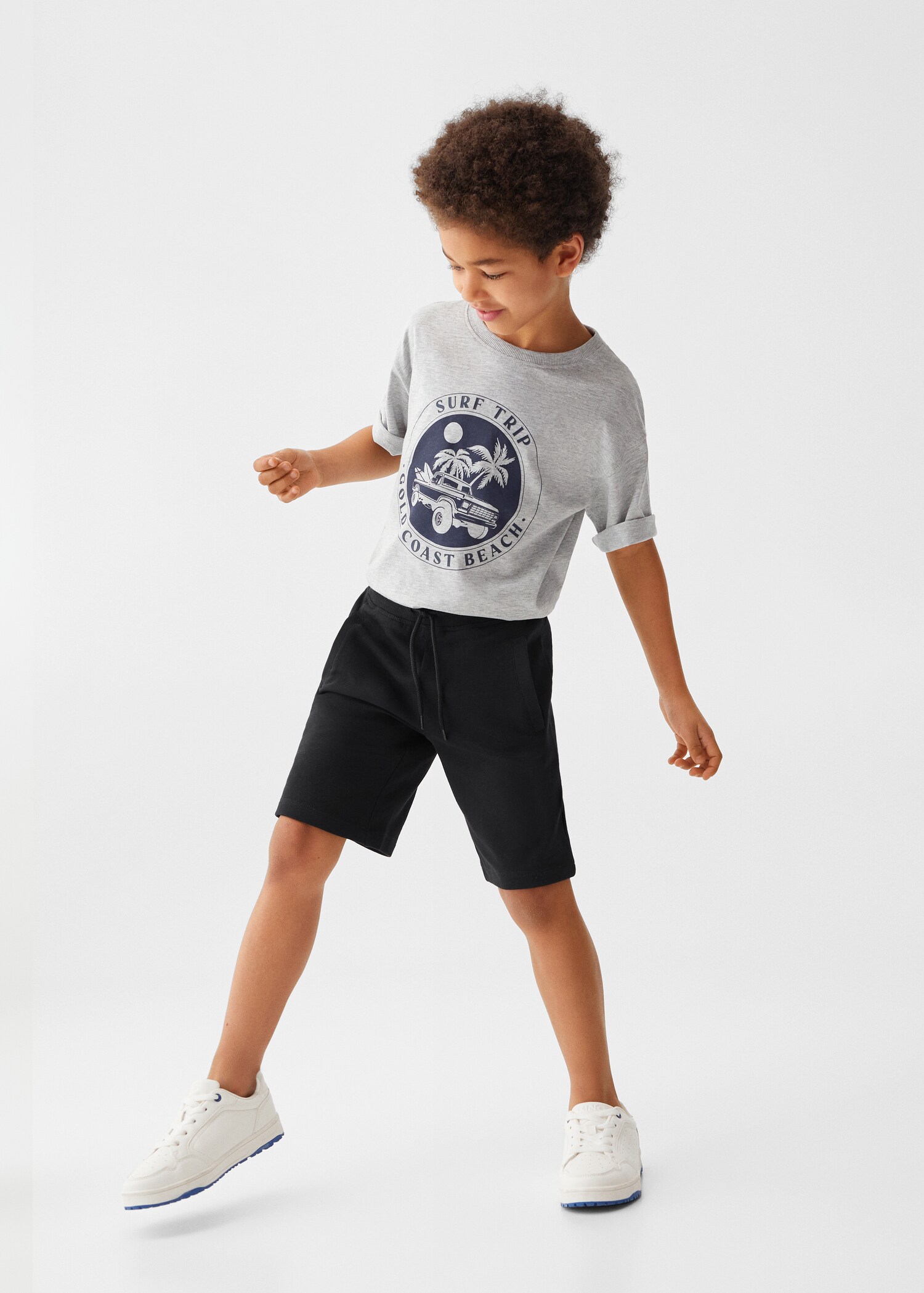 Bermudas jogger algodón - Plano general