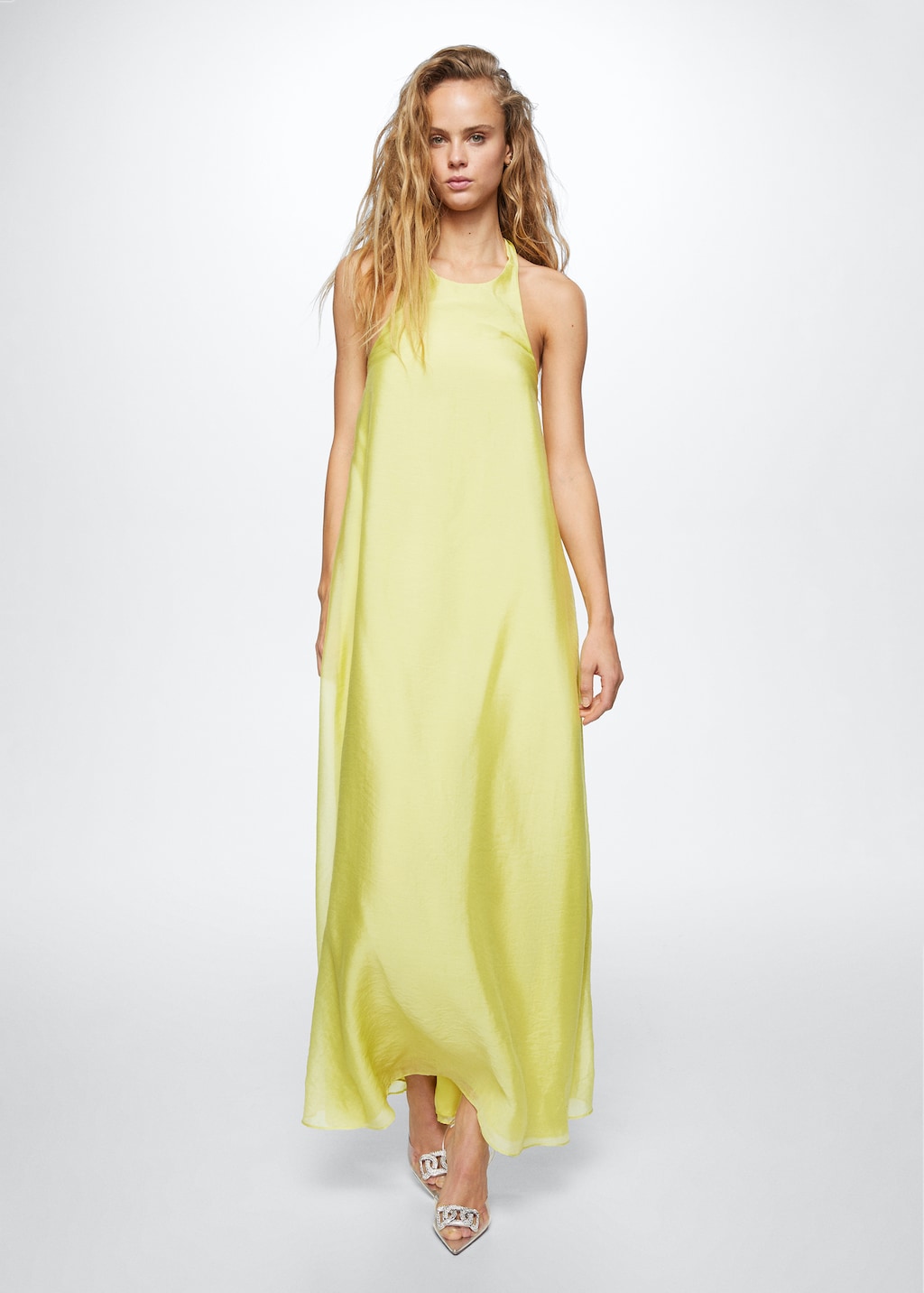 Mango robe noeud dos hotsell
