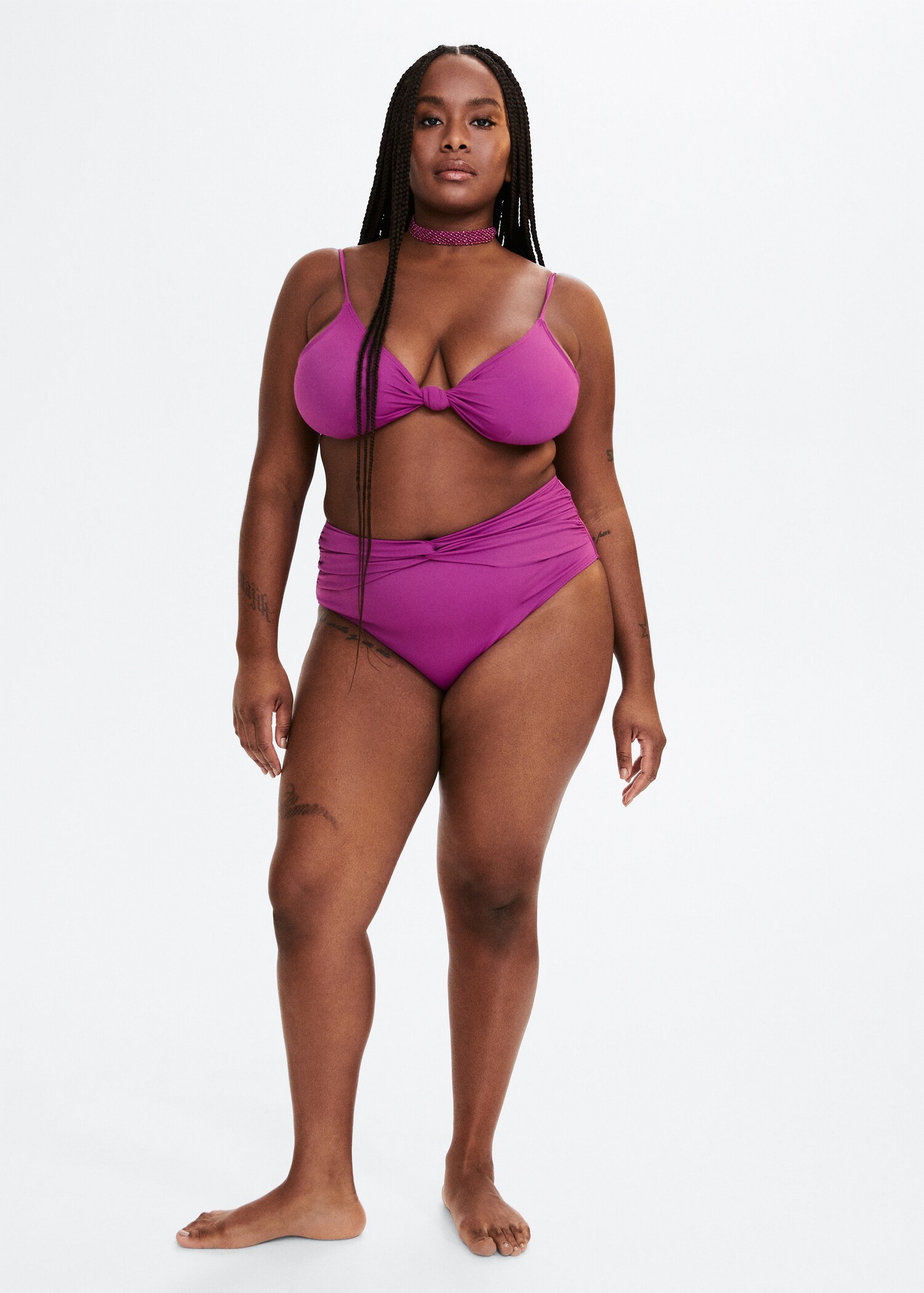 Knot bikini top - General plane