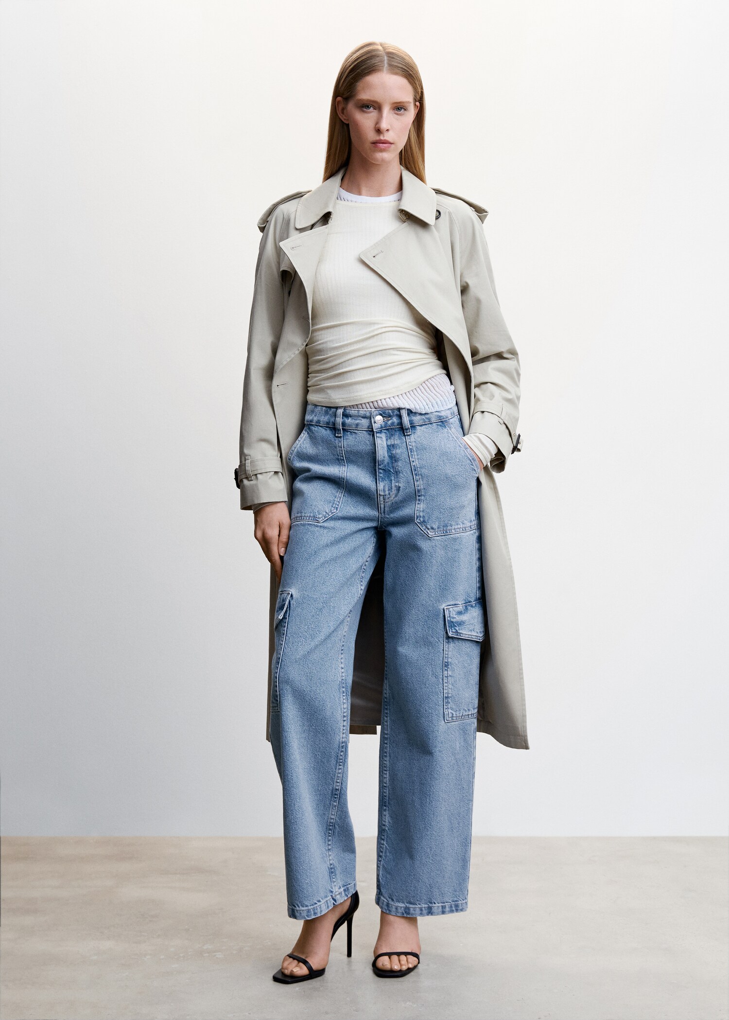 Jeans cargo bolsillos - Plano general