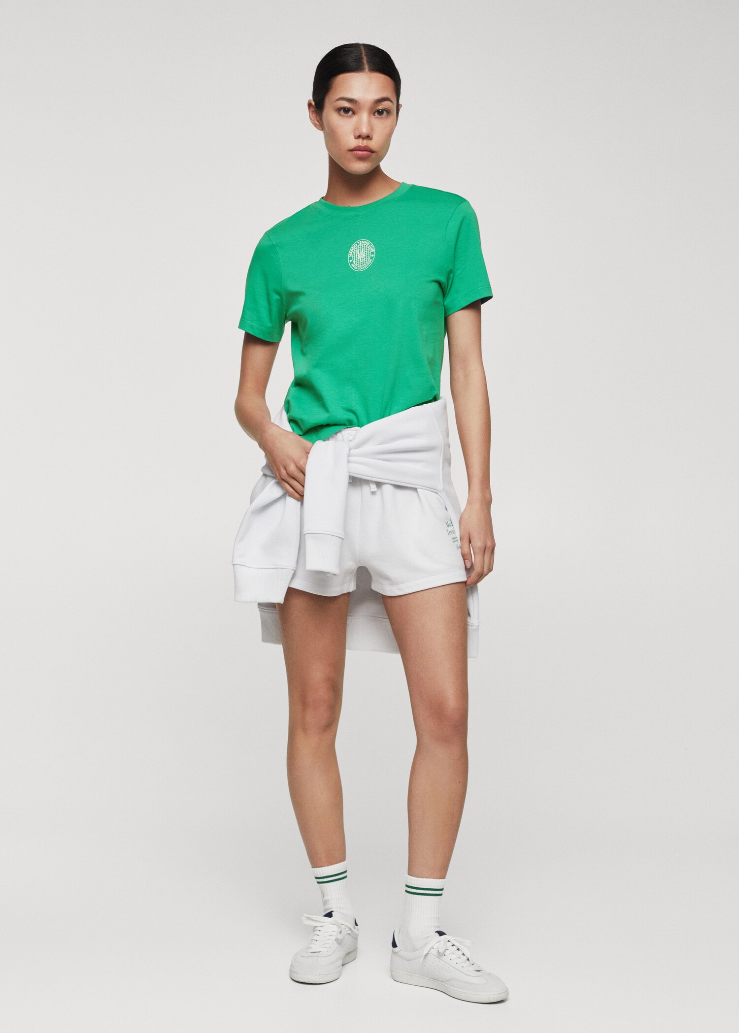Logo print cotton t-shirt - General plane