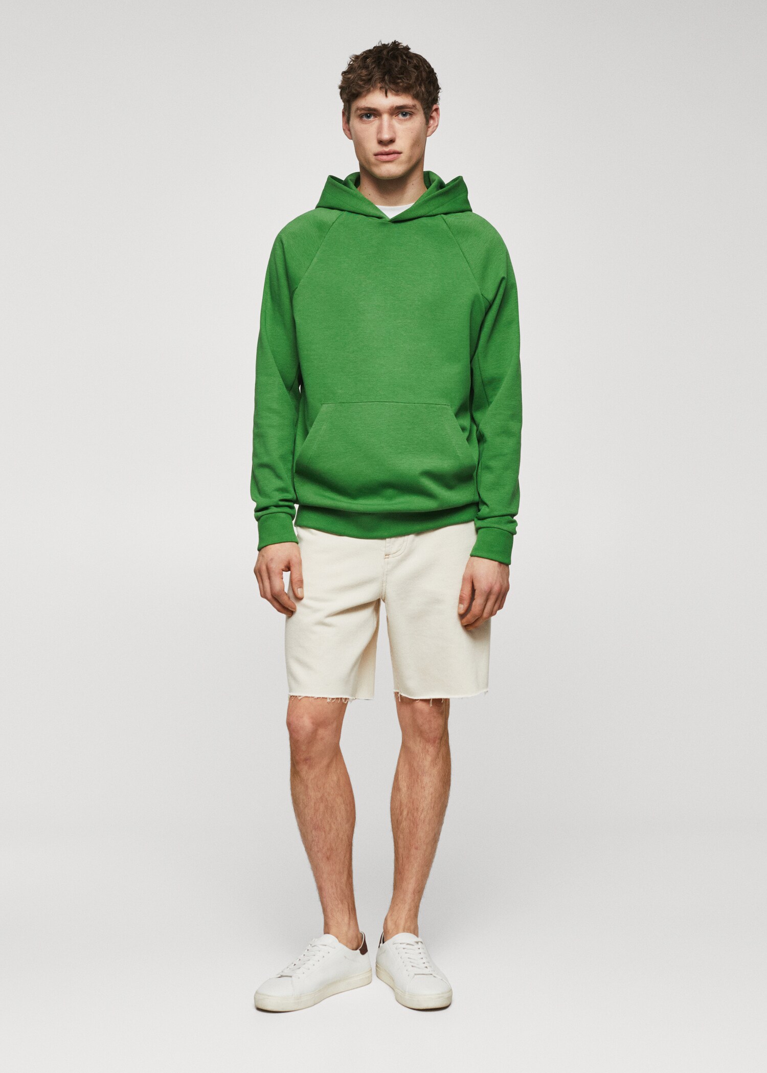 Sweat-shirt kangourou capuche - Plan général