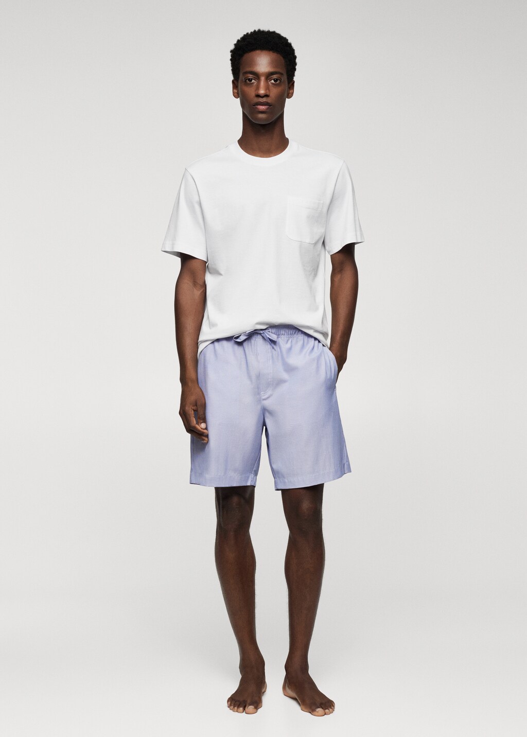 Cotton pyjama shorts pack Men MANGO Armenia