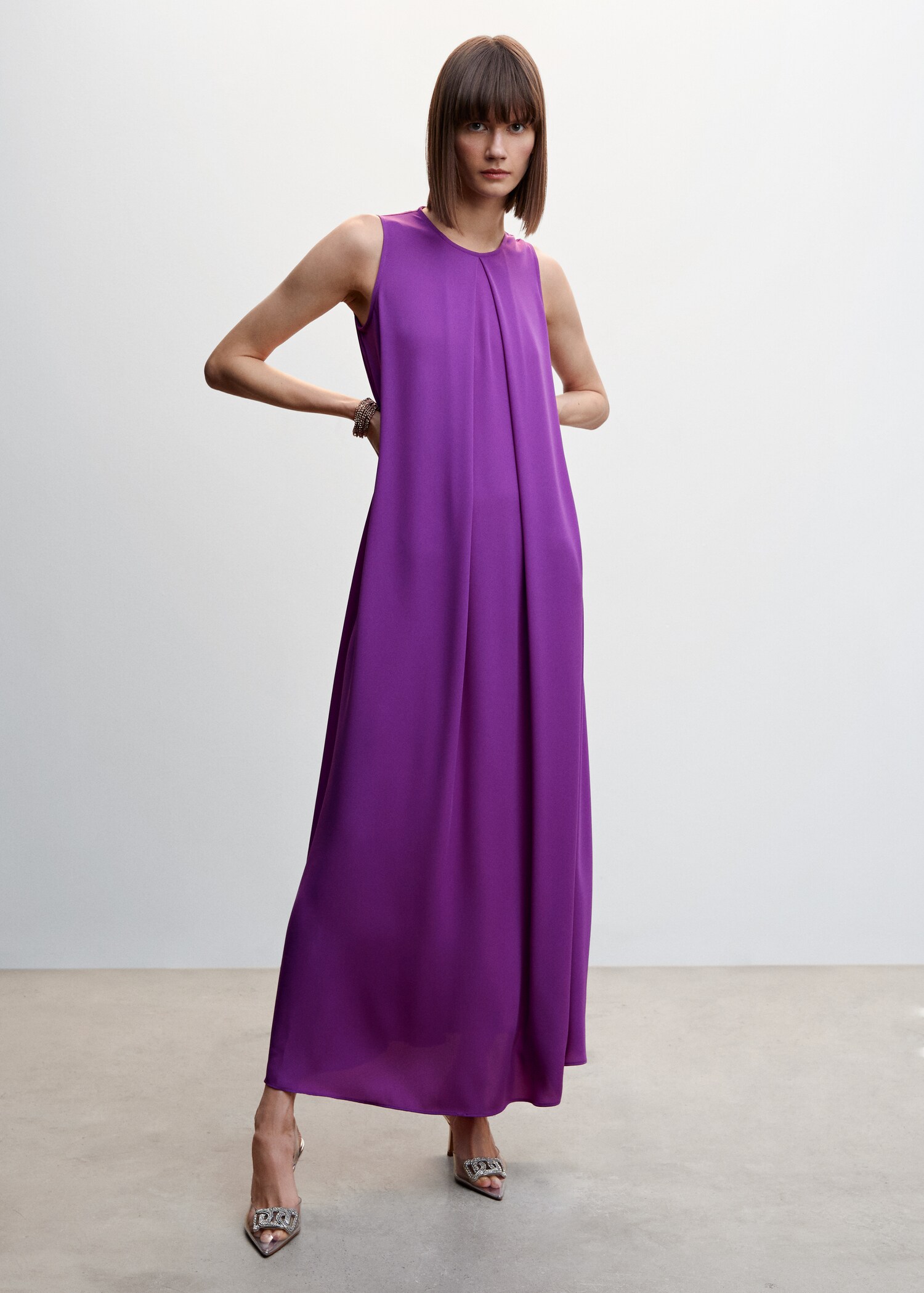 Cut-out detail dress - General plane