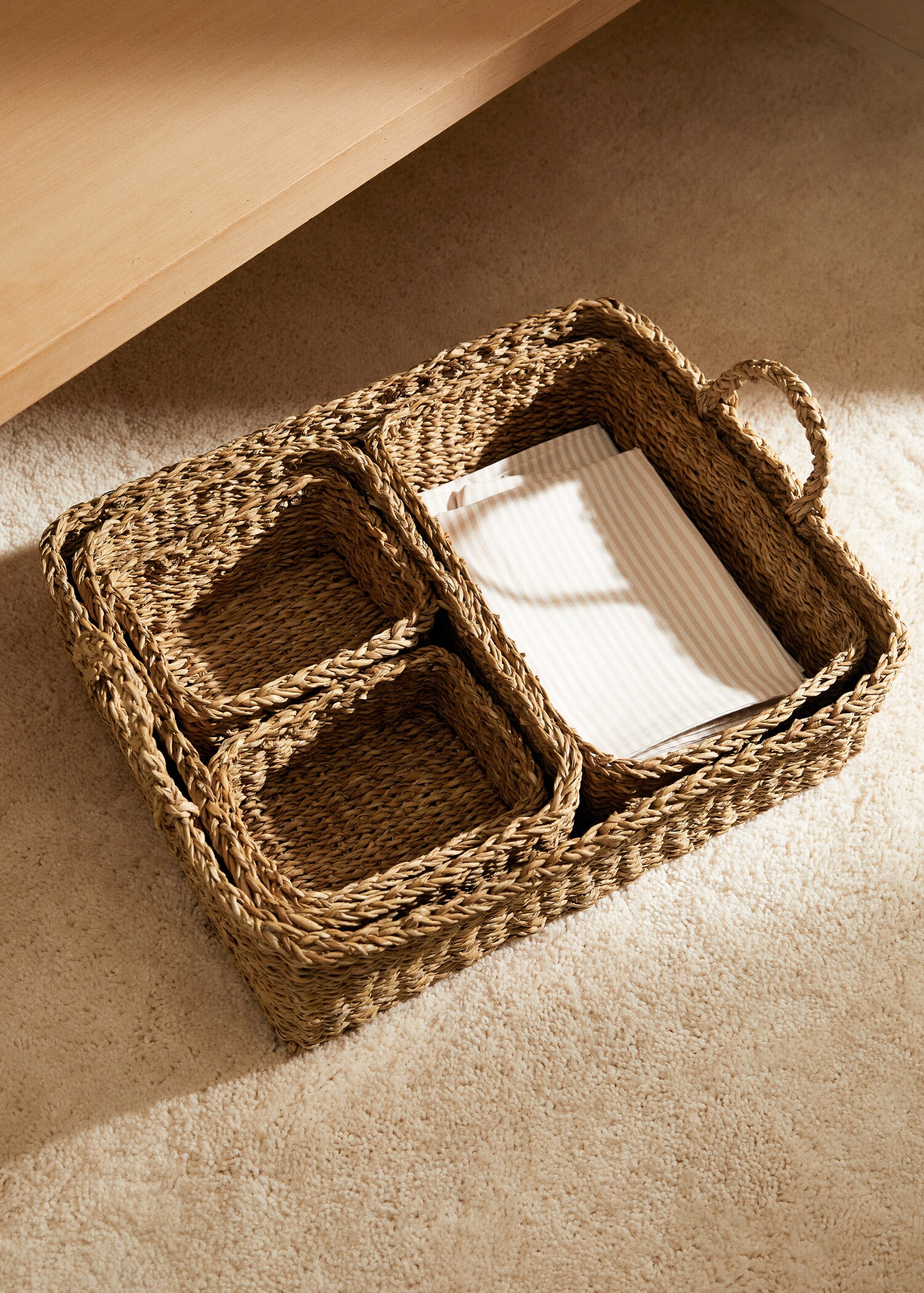 100% cattail pack of baskets - General plane