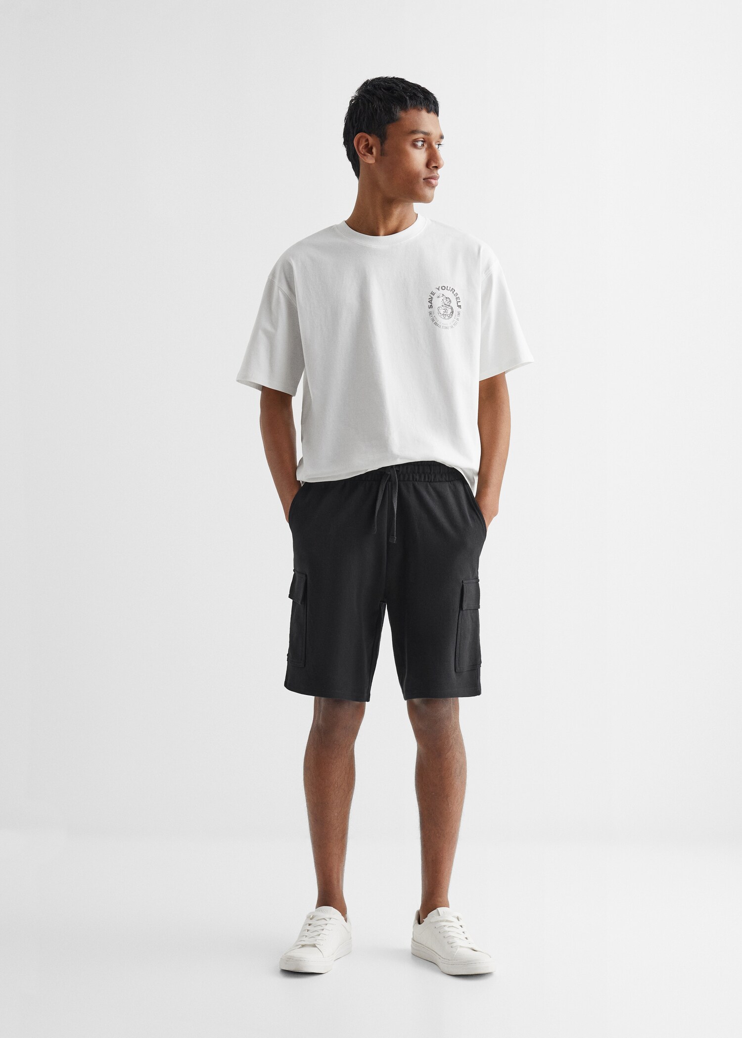 Cargo Bermuda shorts - General plane