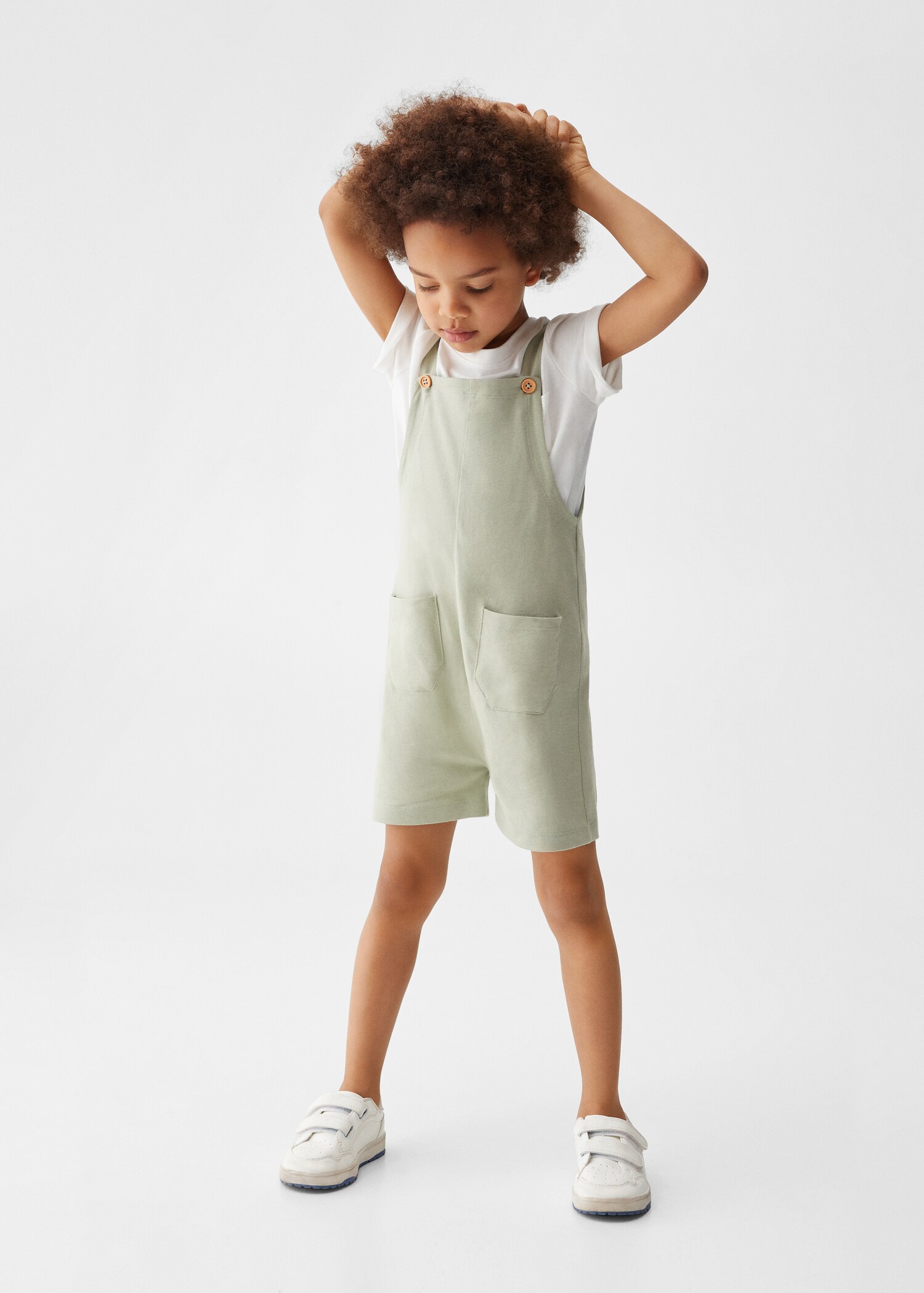 Cotton dungarees - General plane