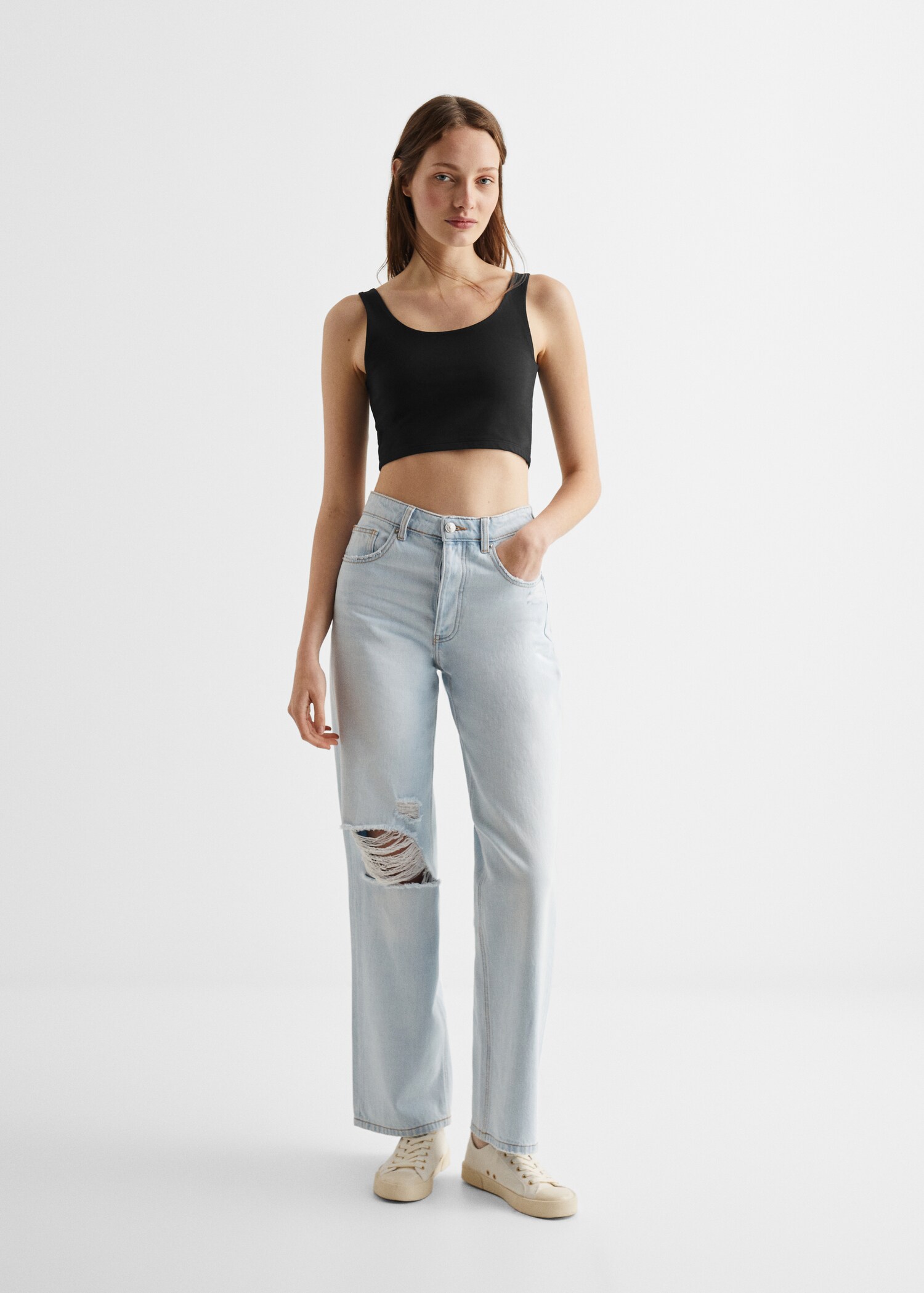 Basic tanktop - Overzichtstekening