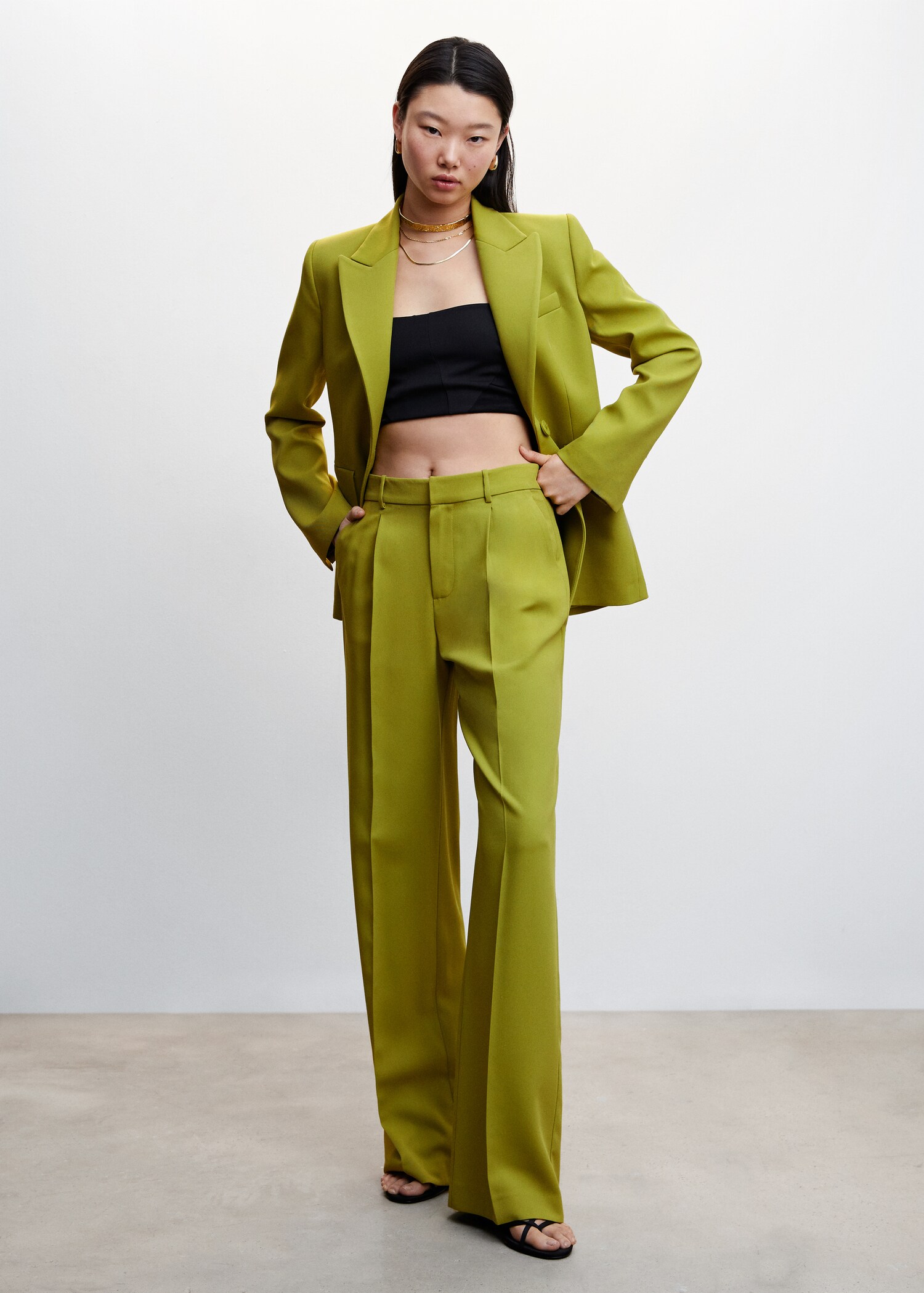  Wide leg suit pants - General plane