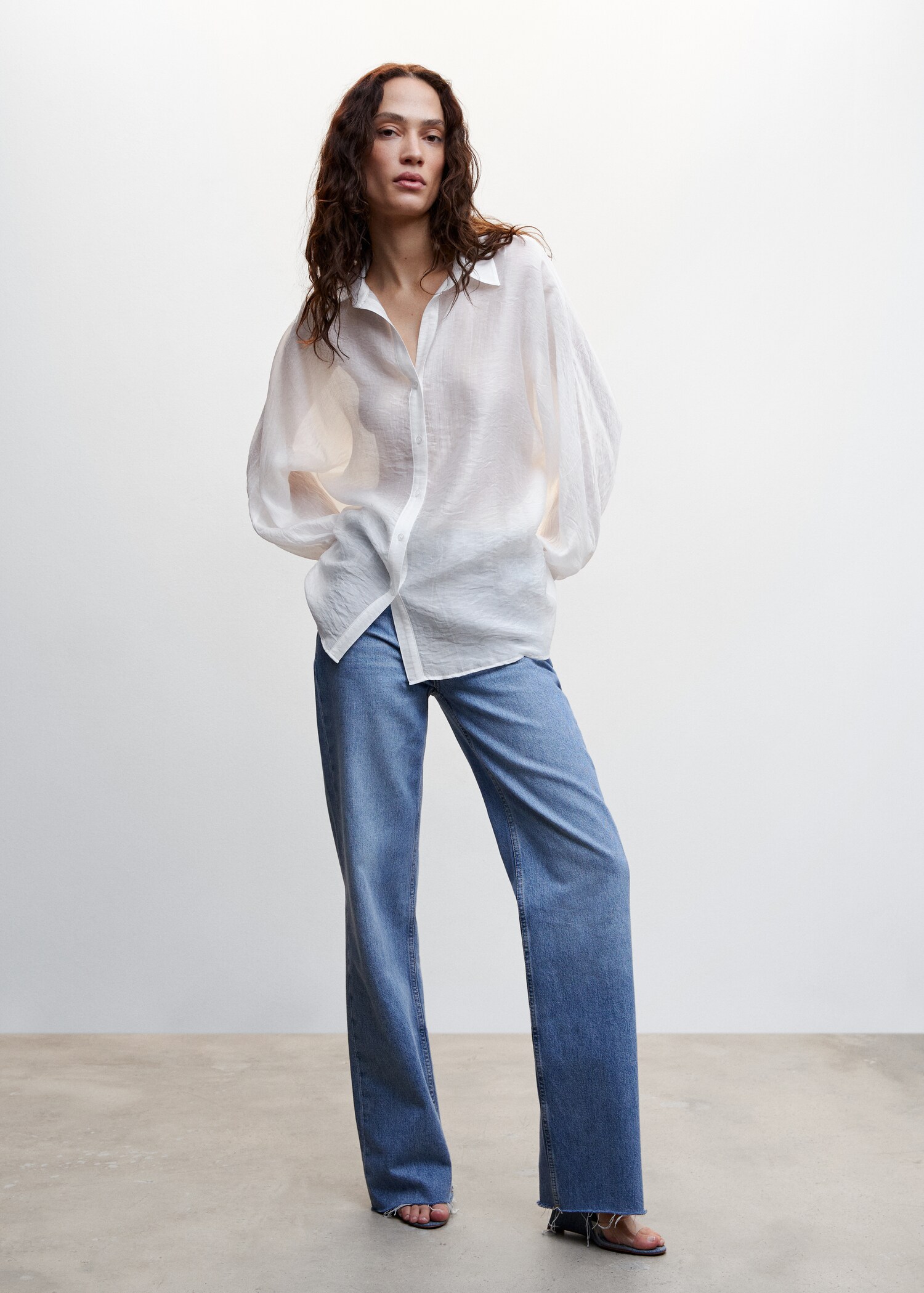 Bow sleeve shirt - General plane