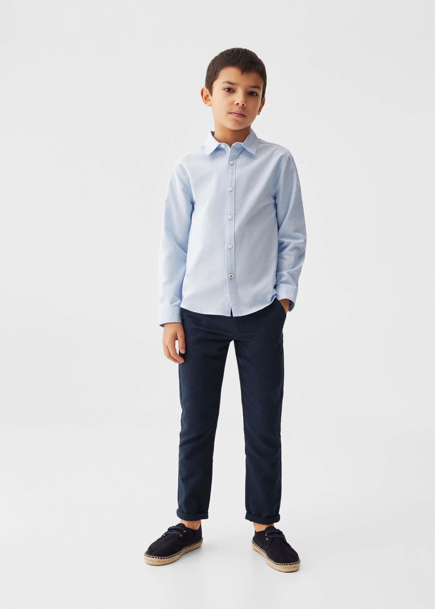 Oxford cotton shirt - General plane